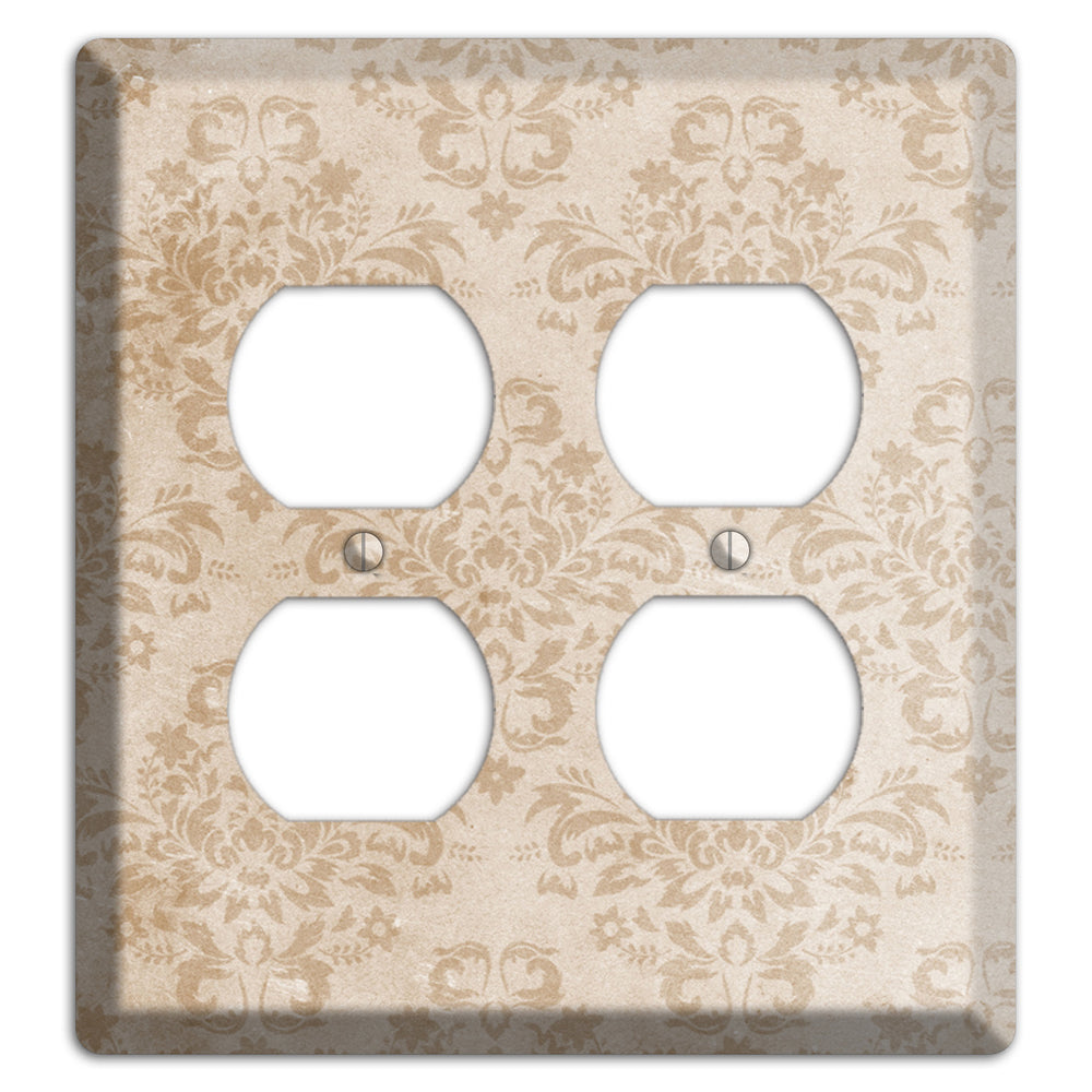 Bizarre Neutral Texture 2 Duplex Wallplate