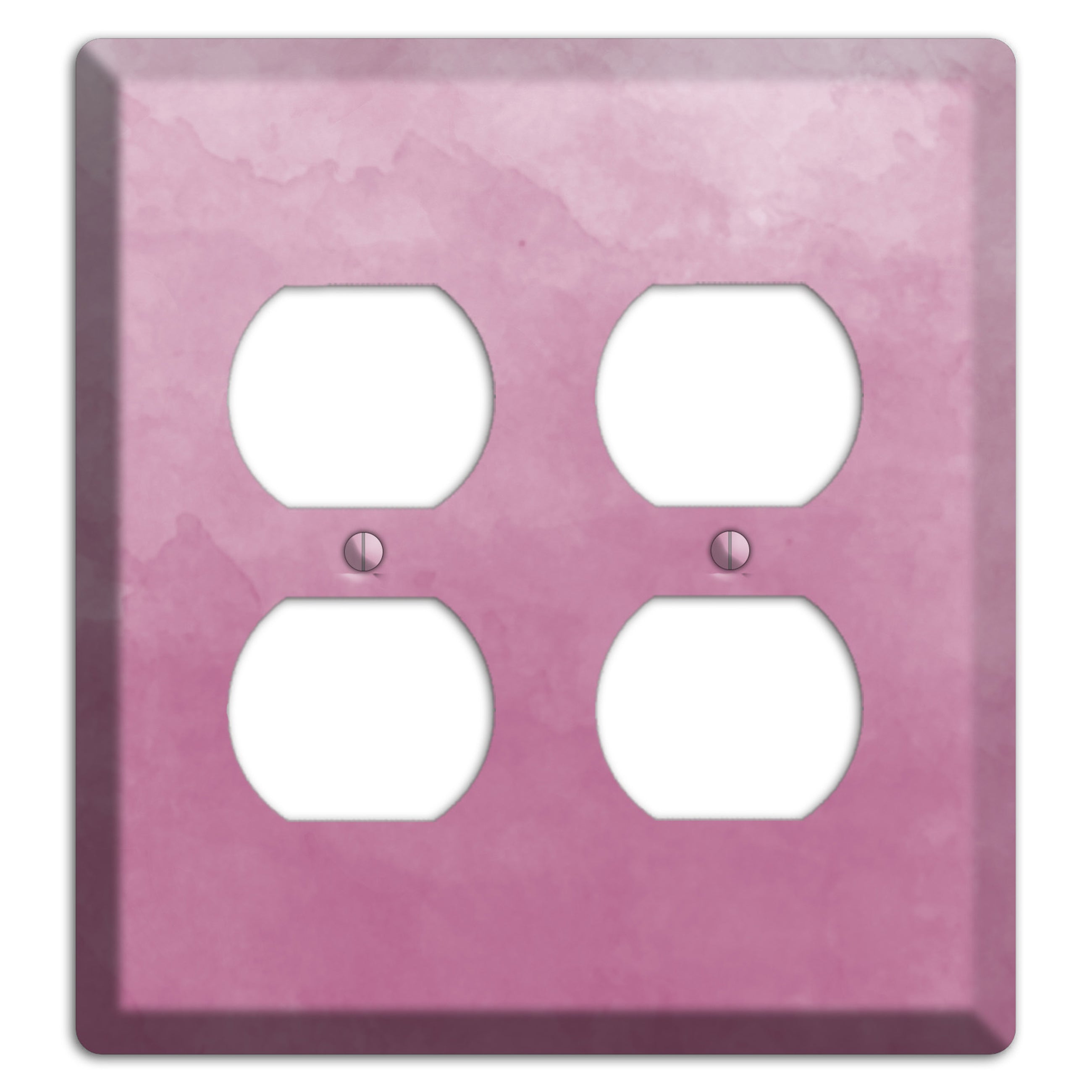 Purple Ombre 2 Duplex Wallplate