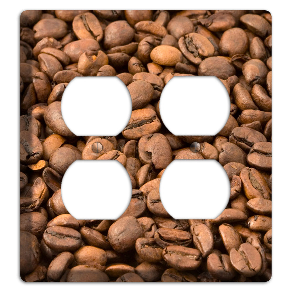 Coffee 2 Duplex Wallplate