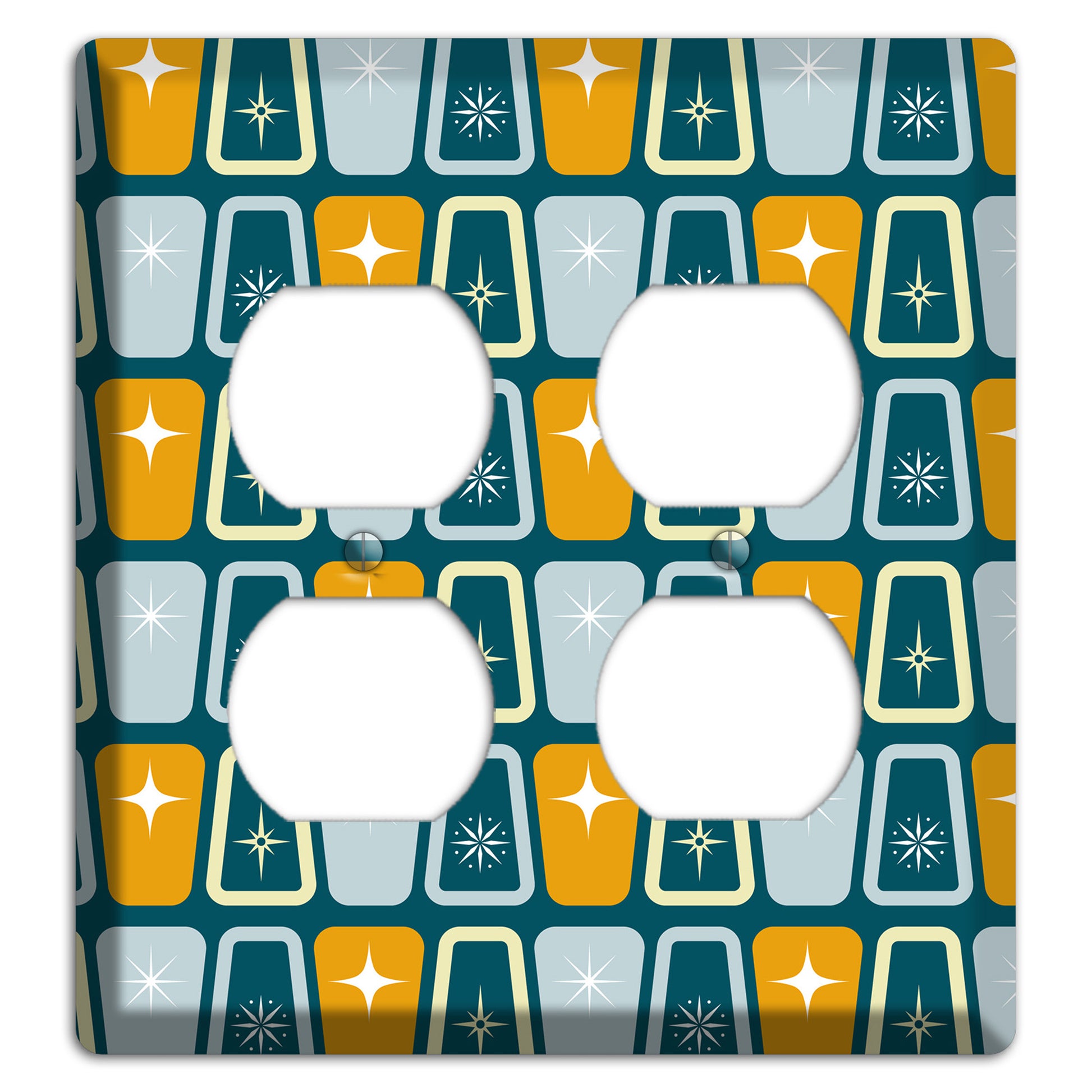 Mustard Shaker 2 Duplex Wallplate