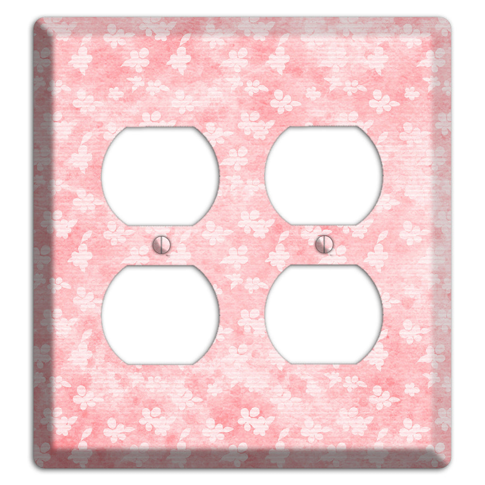 Abbey Soft Coral 2 Duplex Wallplate