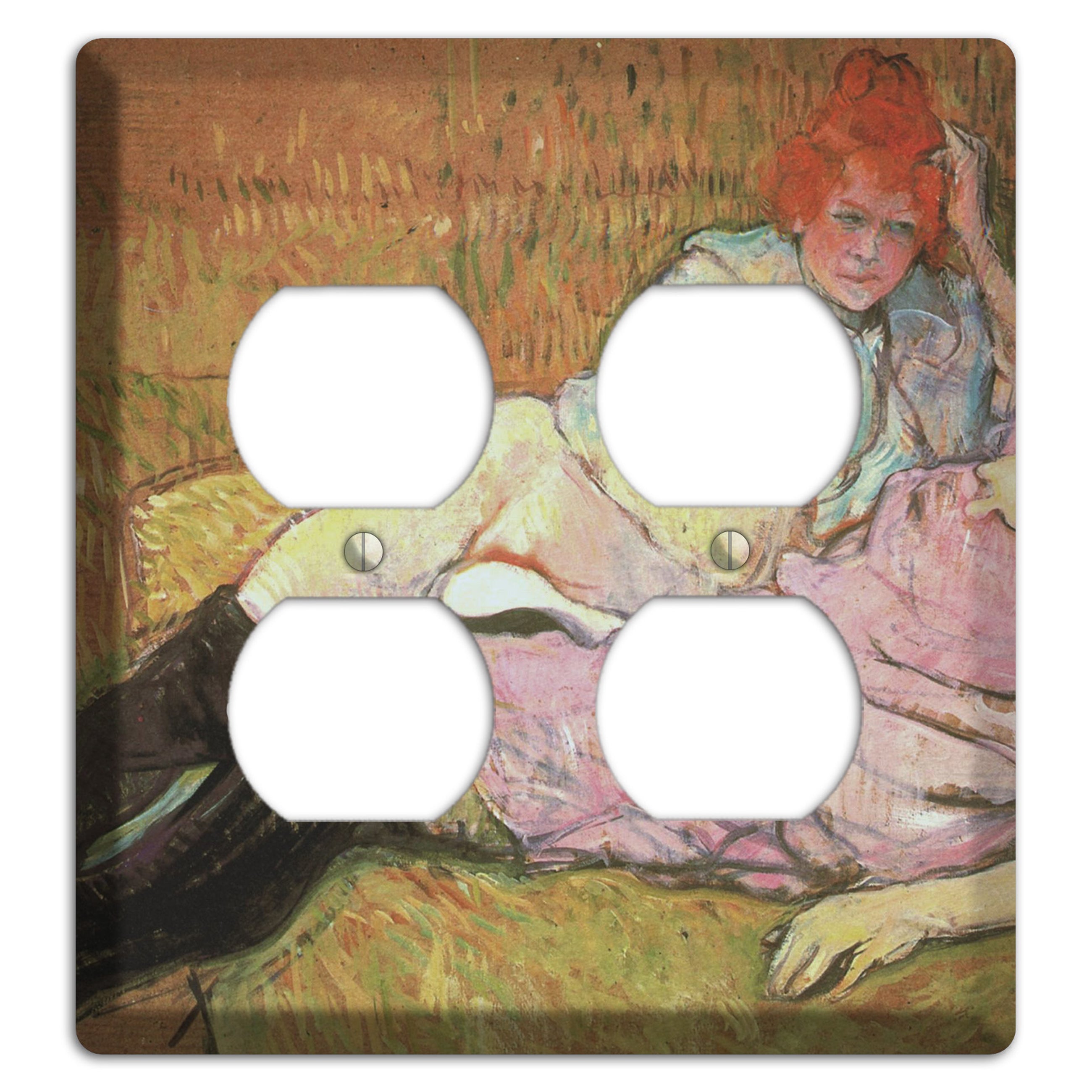 Toulouse-Lautrec 2 2 Duplex Wallplate