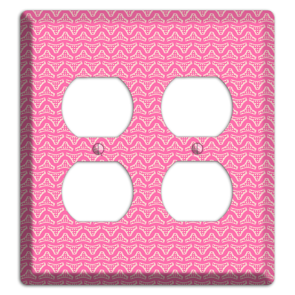 Pink Bikinis 2 Duplex Wallplate