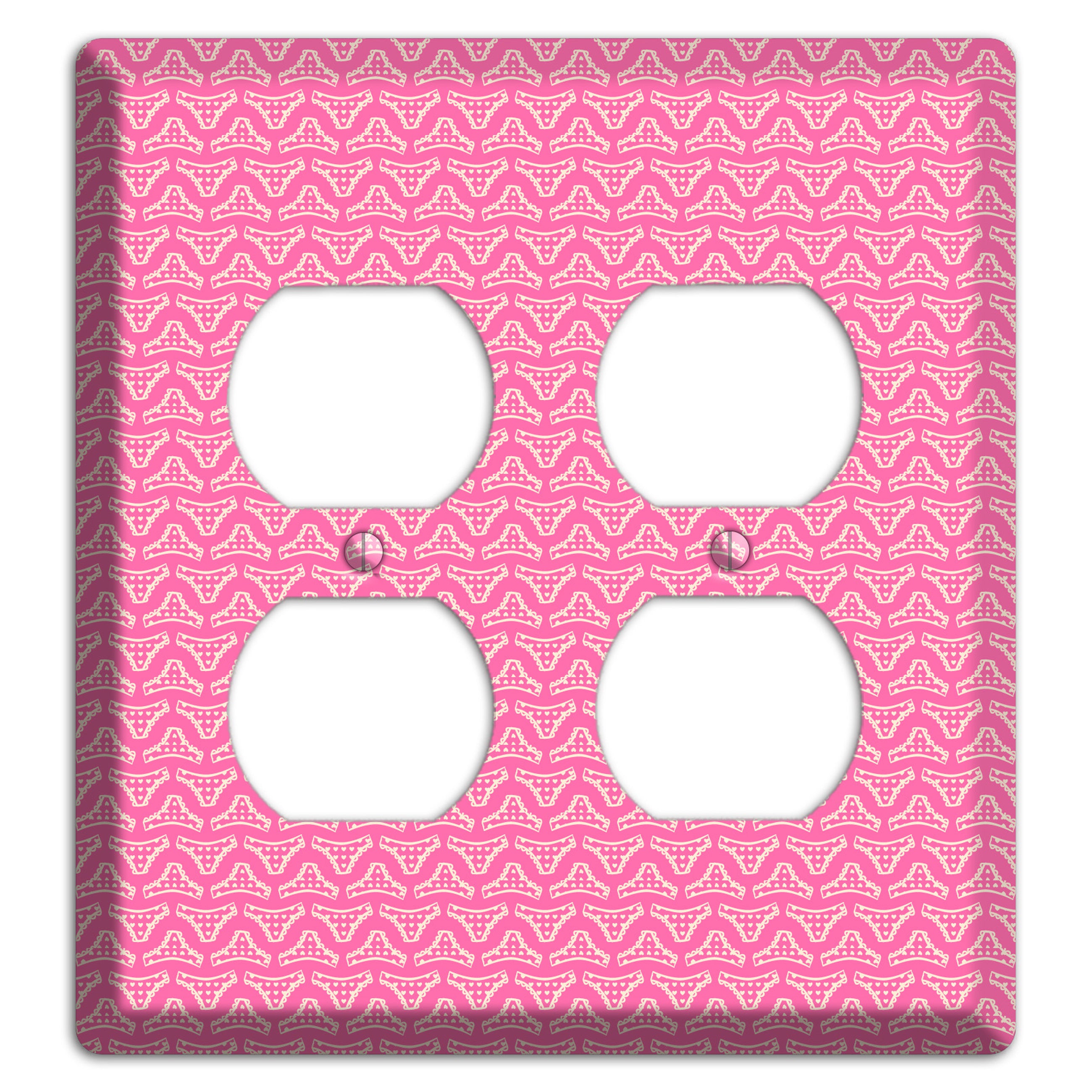 Pink Bikinis 2 Duplex Wallplate