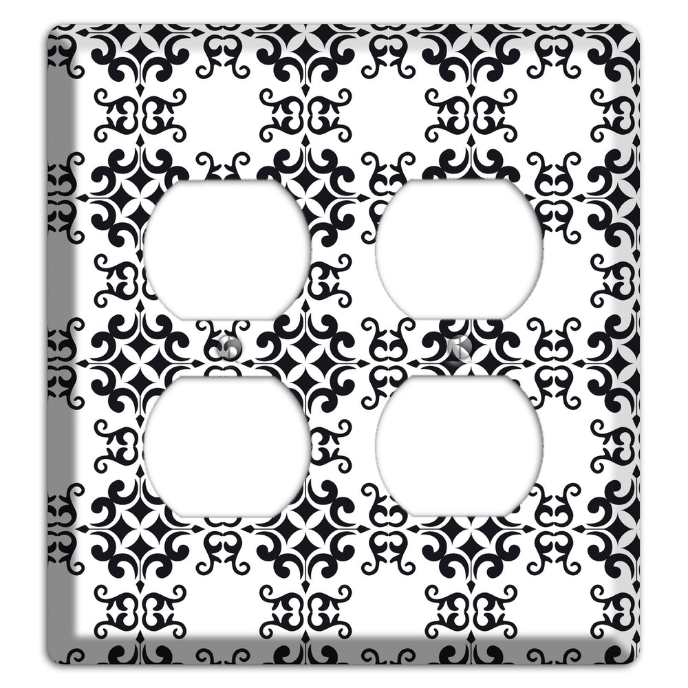 Moroccan 5 2 Duplex Wallplate