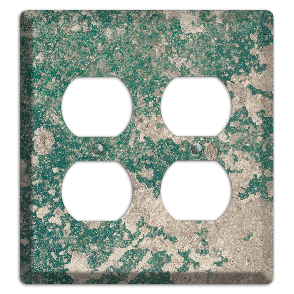 Verde Concrete 2 Duplex Wallplate
