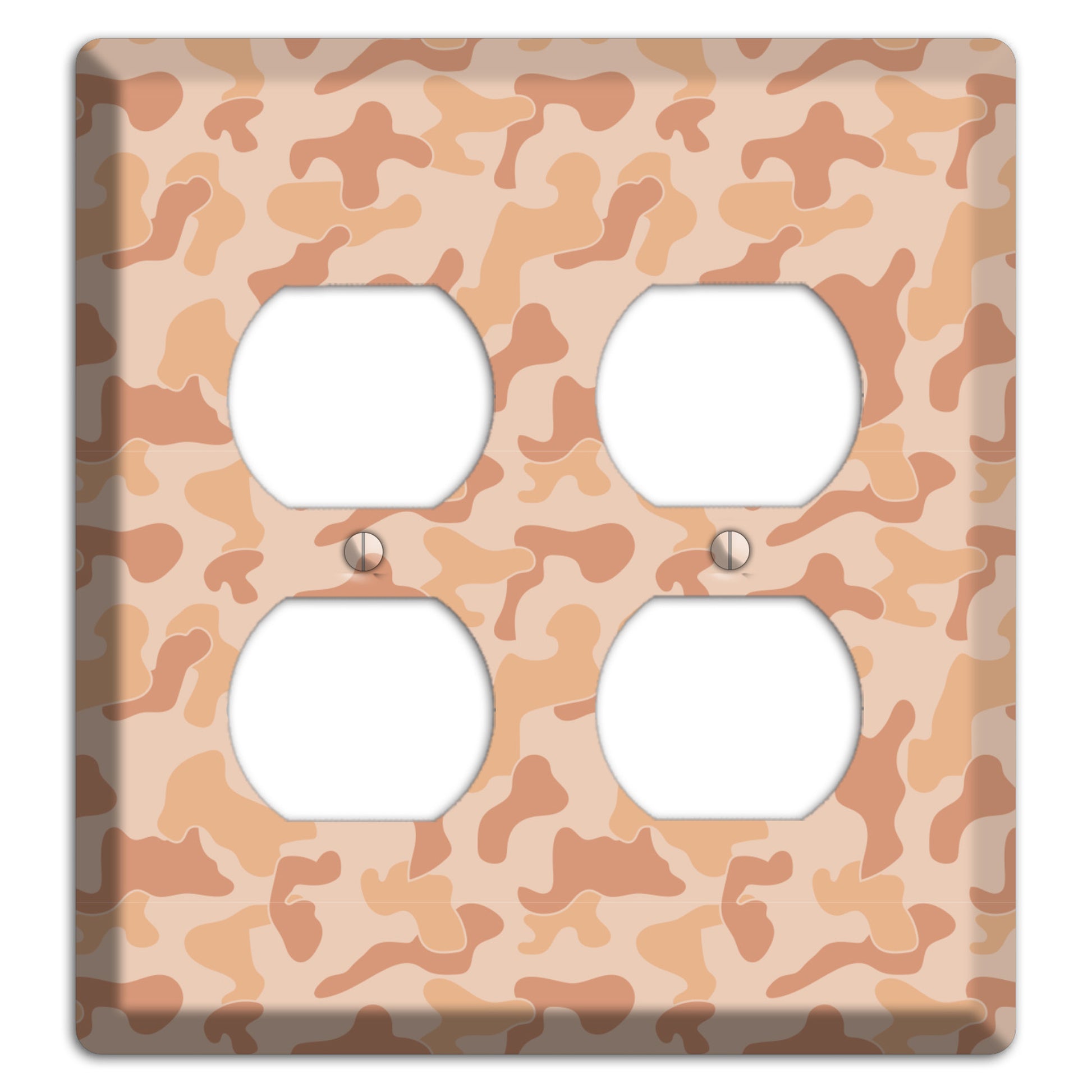 Beach Camo 2 Duplex Wallplate