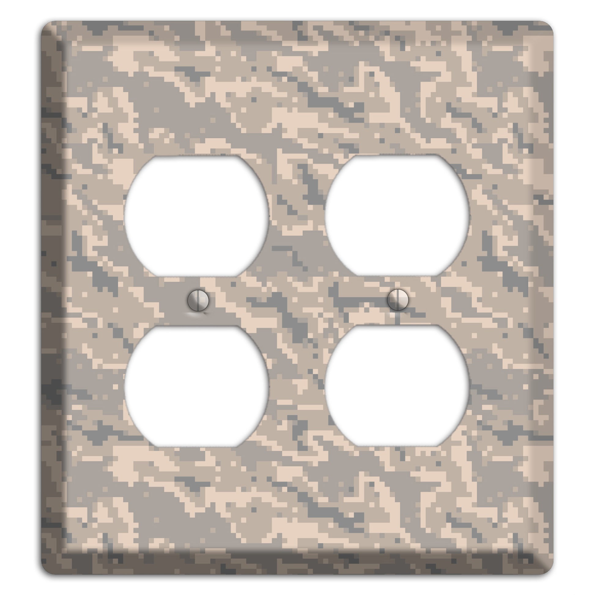 UCAF Tiger Stripe 1 Camo 2 Duplex Wallplate