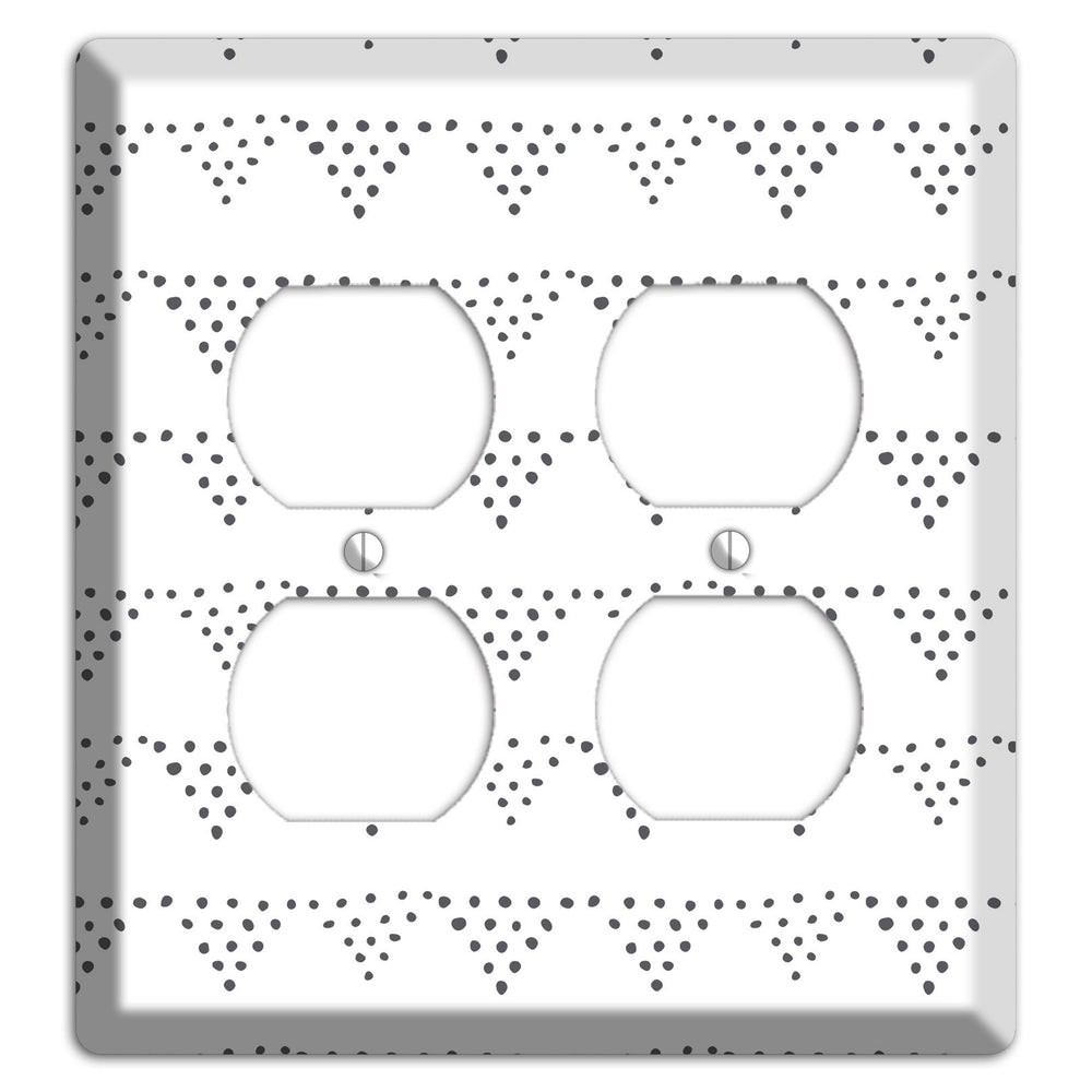 Abstract 16 2 Duplex Wallplate