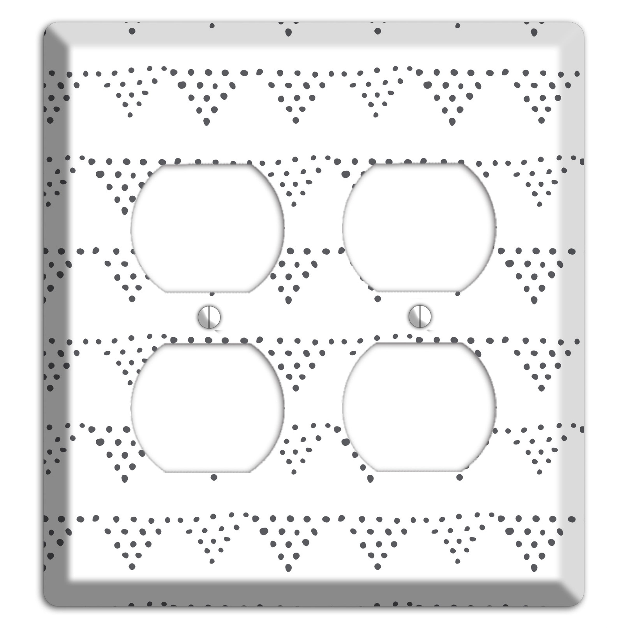 Abstract 16 2 Duplex Wallplate
