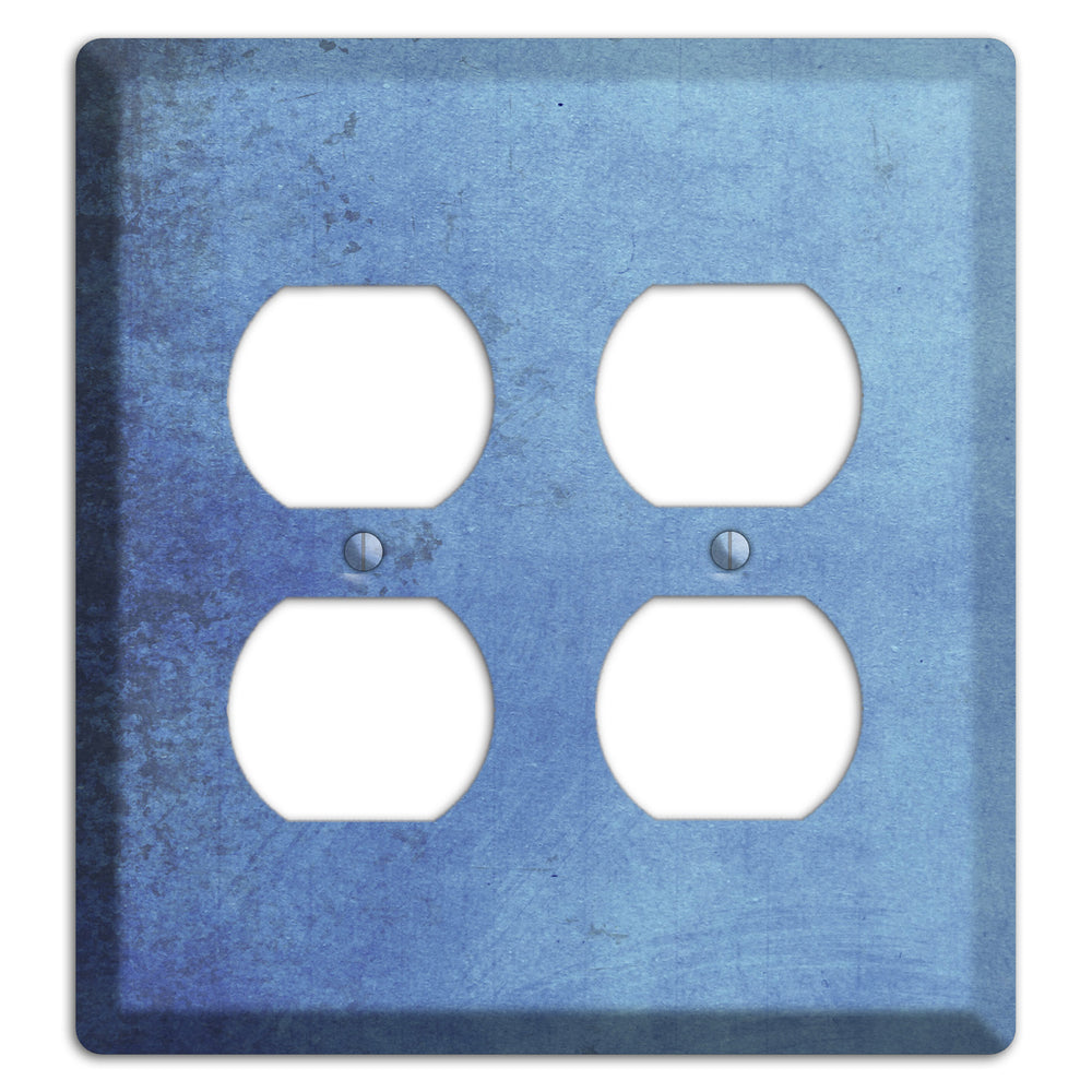 Polo Blue Vintage Grunge 2 Duplex Wallplate