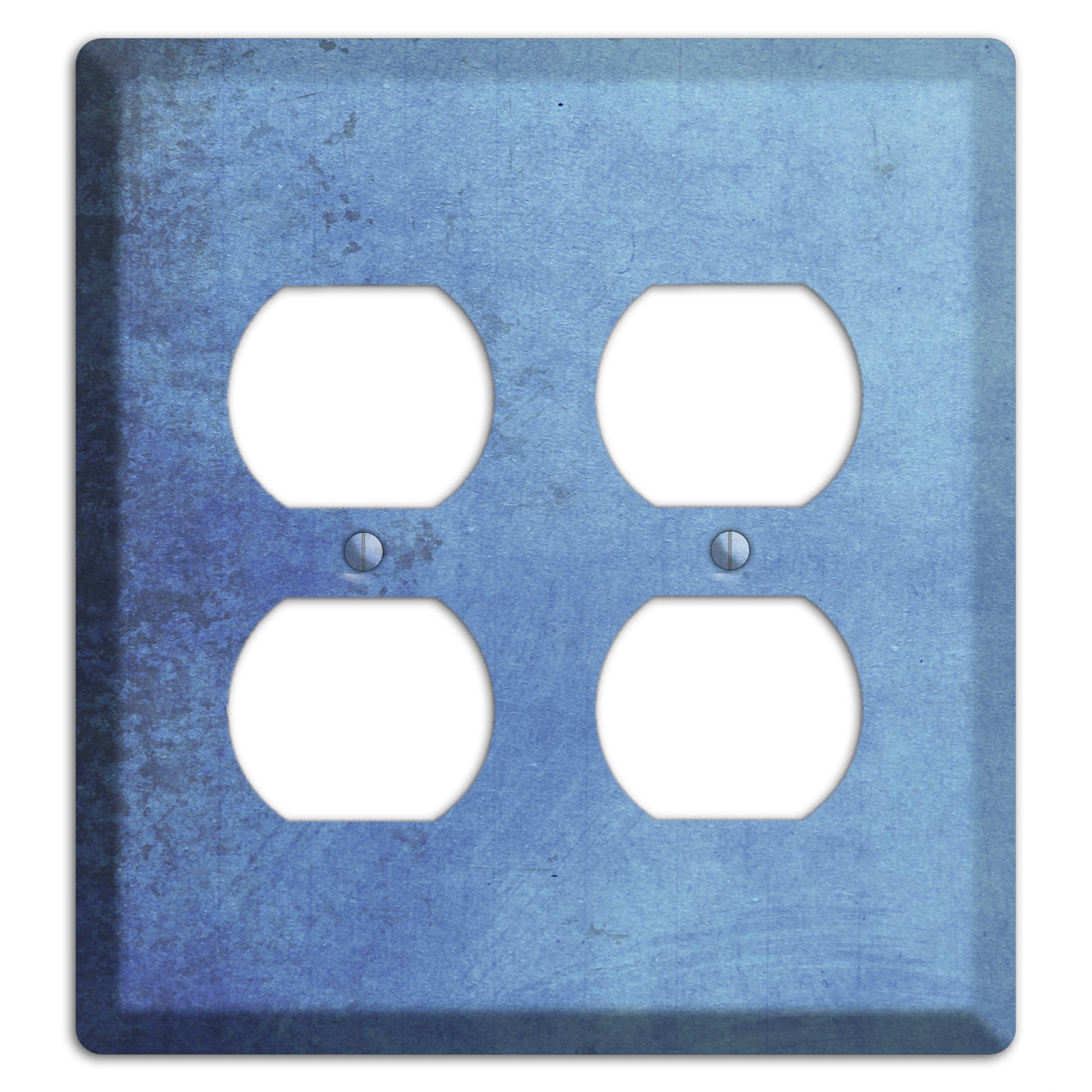 Polo Blue Vintage Grunge 2 Duplex Wallplate