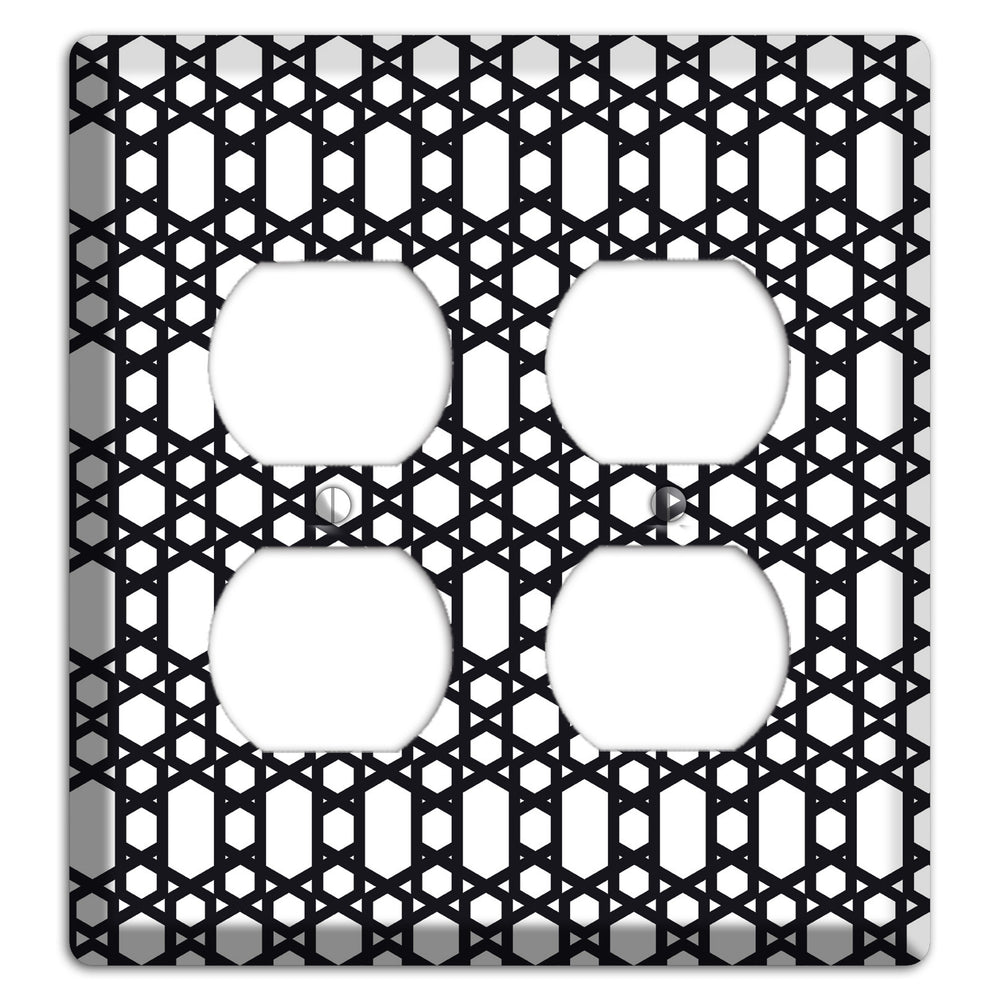 Moroccan 9 2 Duplex Wallplate