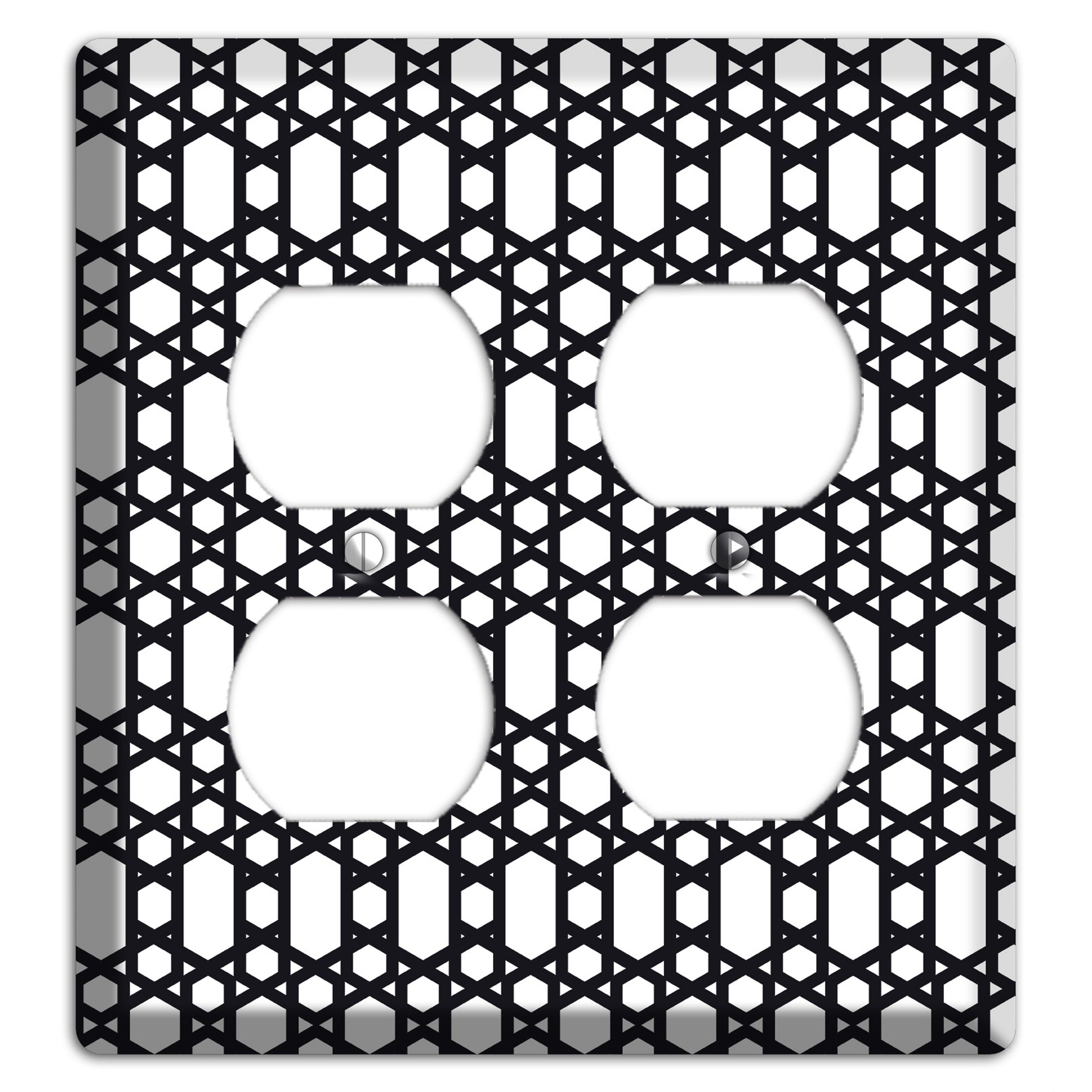 Moroccan 9 2 Duplex Wallplate