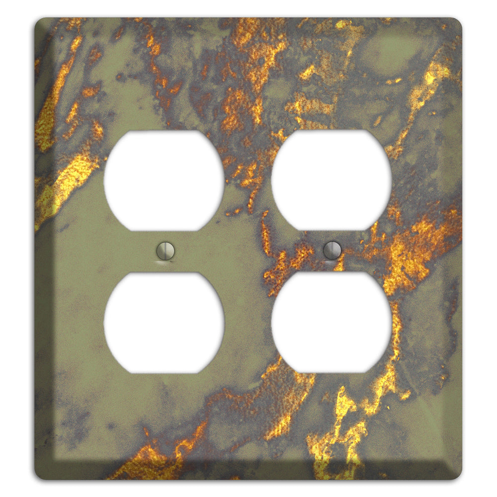 Gurkha Marble 2 Duplex Wallplate