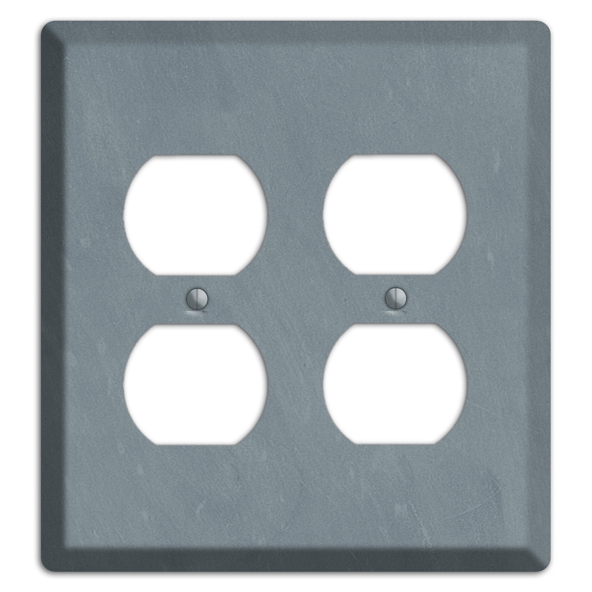 Chalk Slate 2 Duplex Wallplate