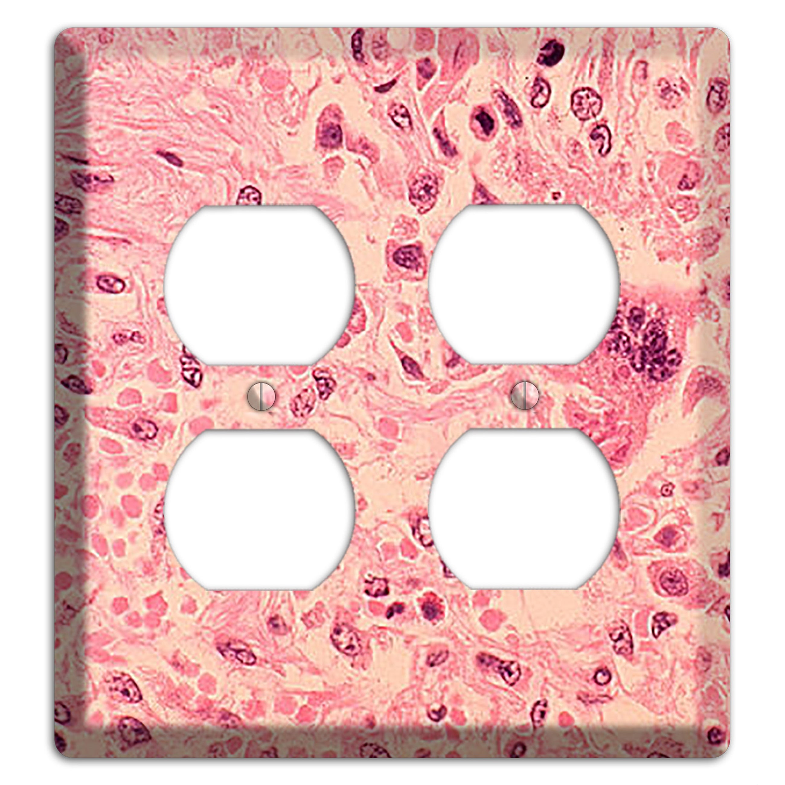Measles Pneumonia 2 Duplex Wallplate