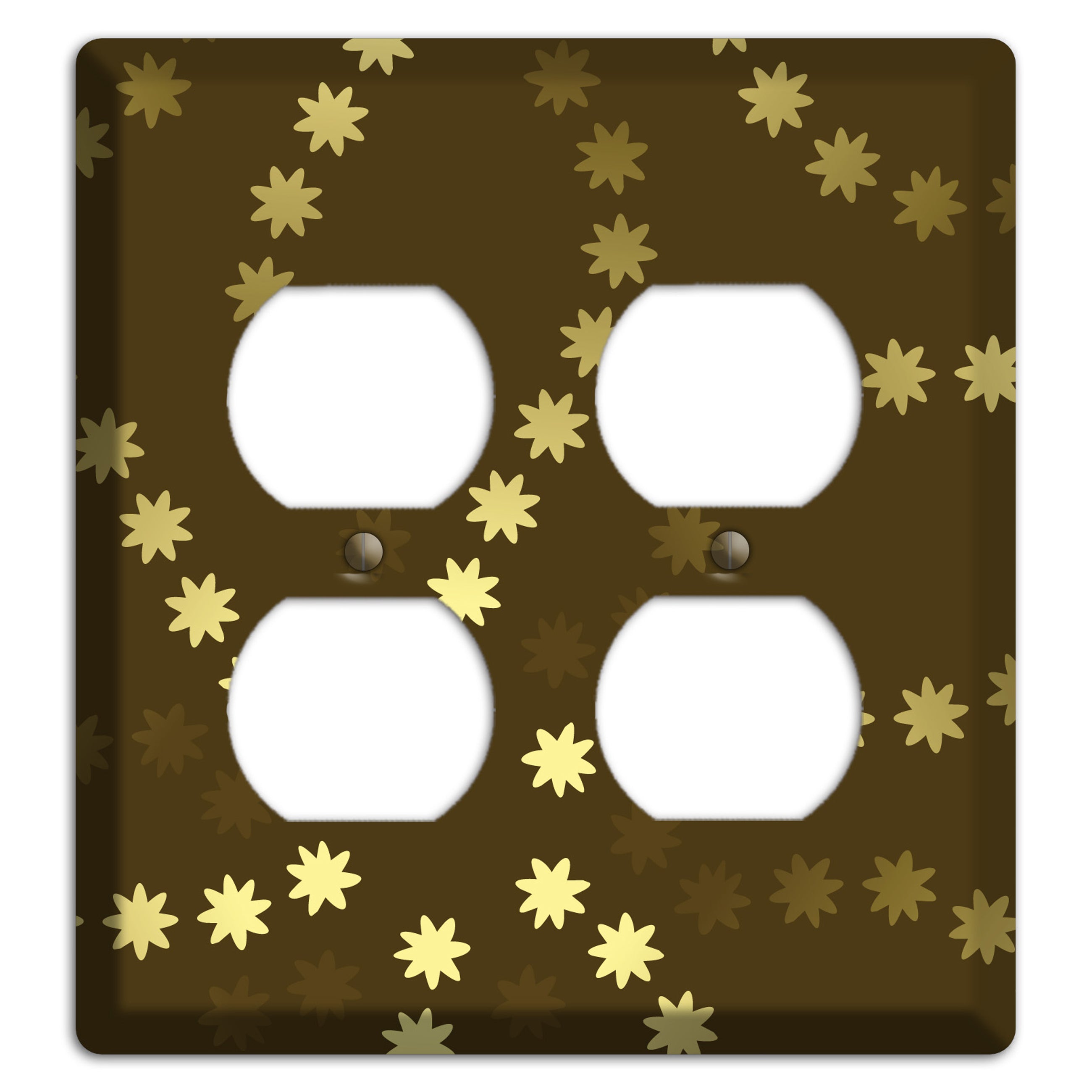 Multi Olive Constellation 2 Duplex Wallplate
