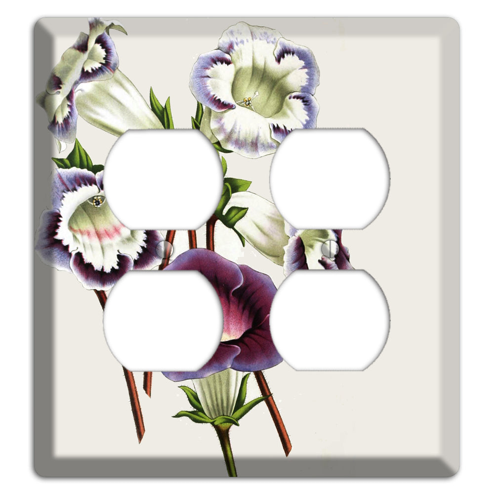 Gloxinas 2 Duplex Wallplate