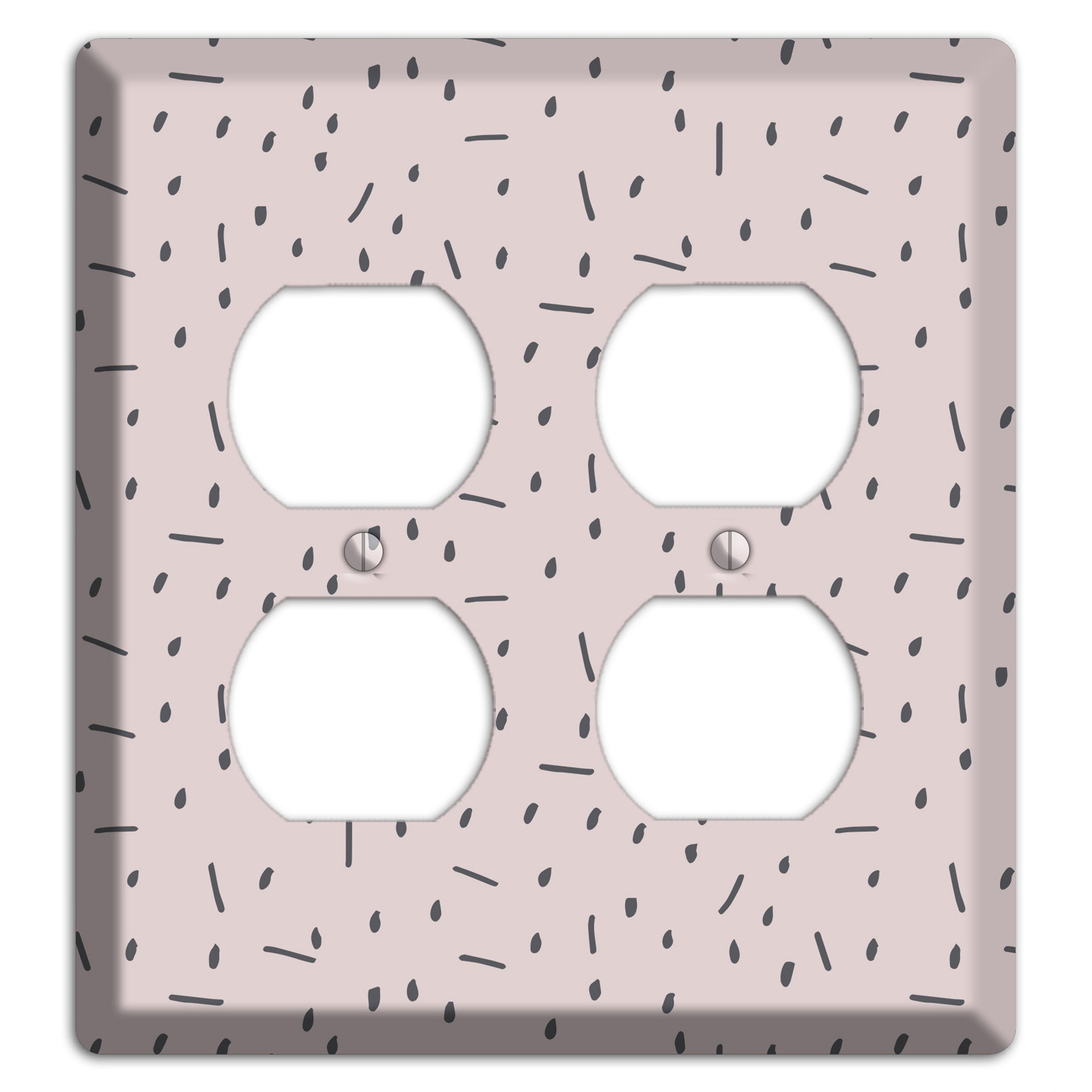 Abstract 18 2 Duplex Wallplate