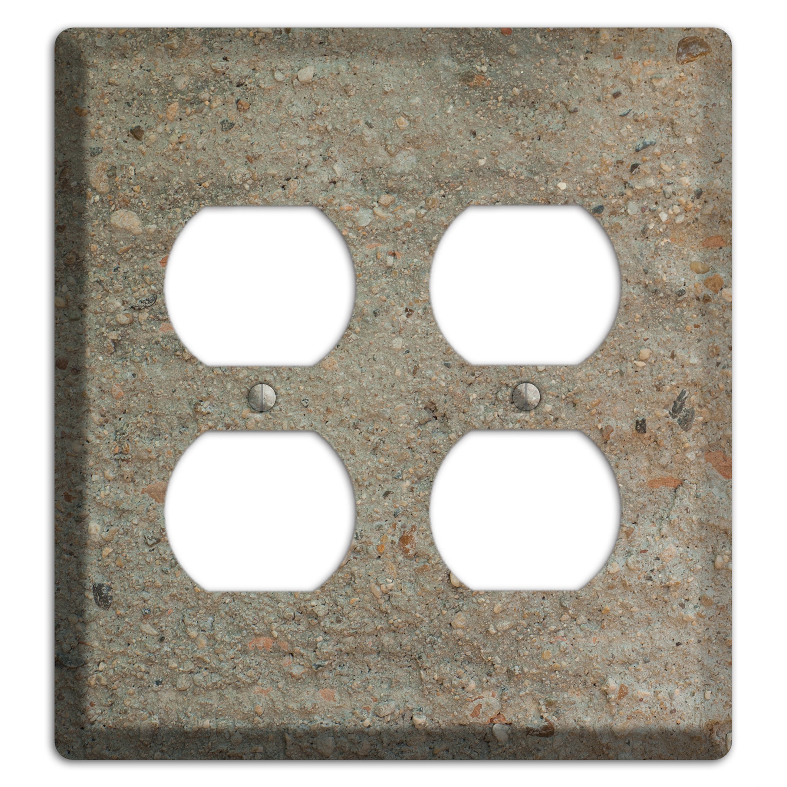Plaster 1 2 Duplex Wallplate