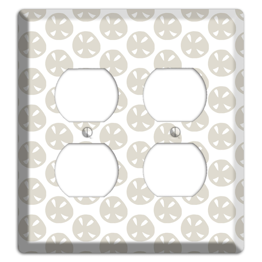 Simple Scandanavian Style LL 2 Duplex Wallplate