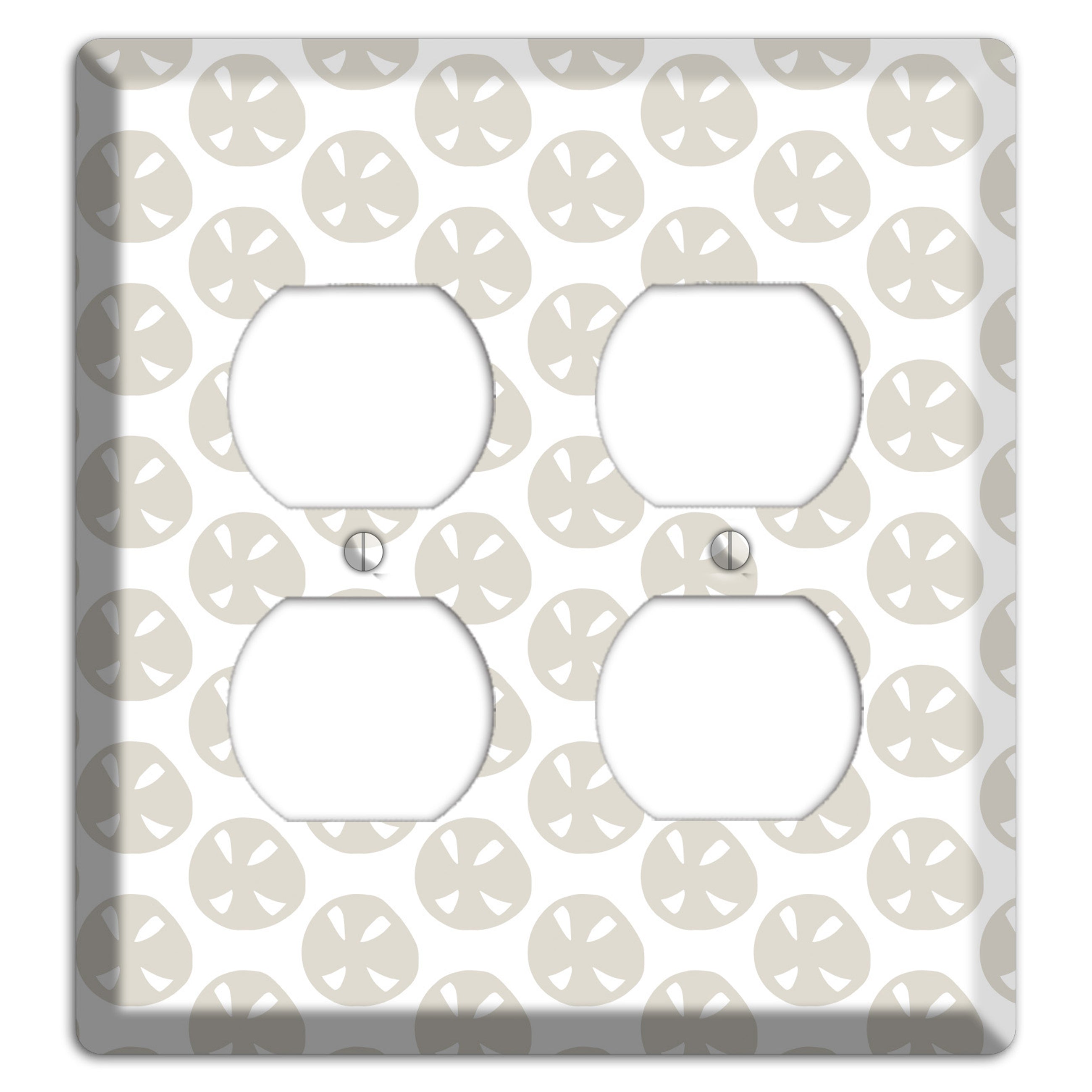 Simple Scandanavian Style LL 2 Duplex Wallplate