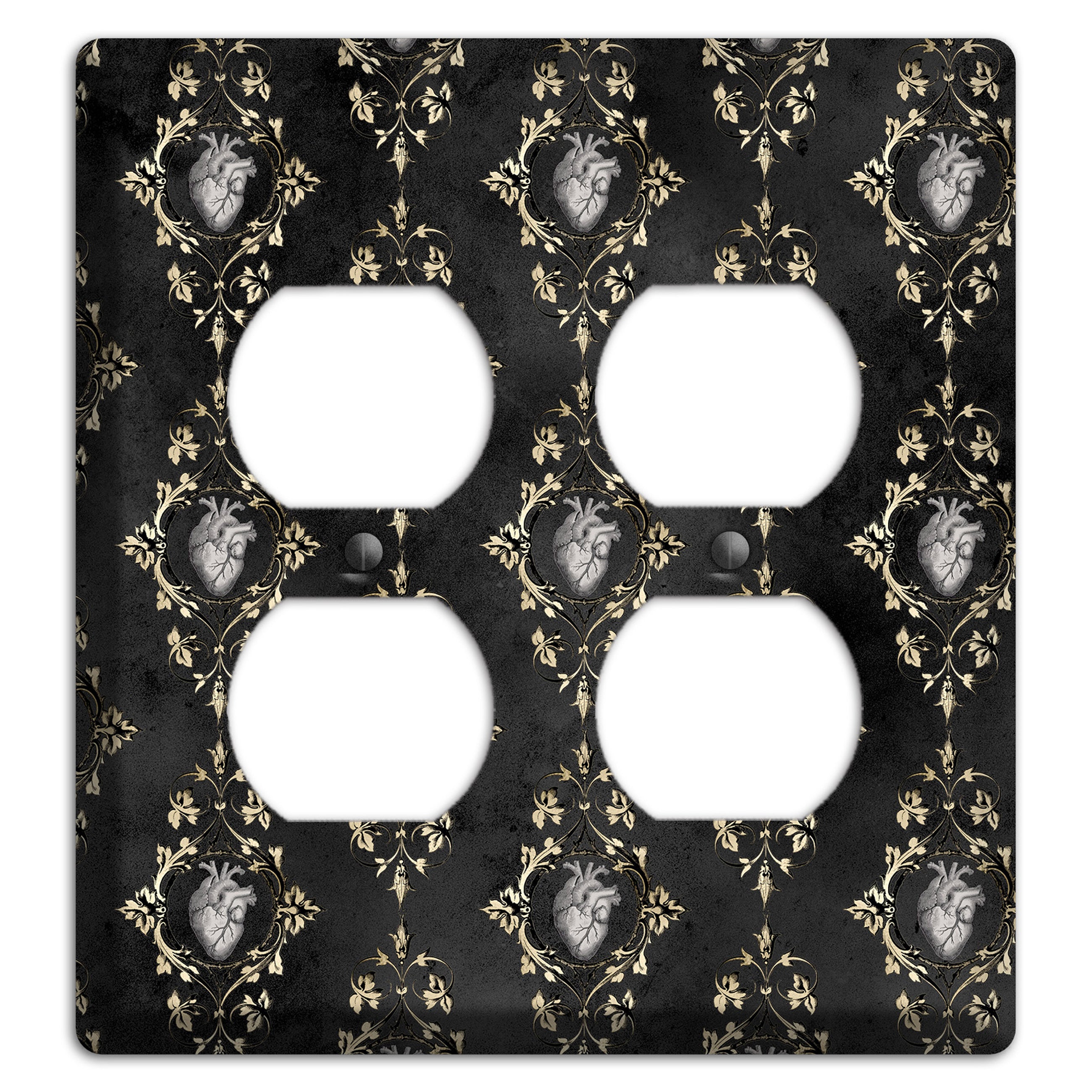 Edgar Allen Poe Tell-Tale Heart 2 Duplex Wallplate