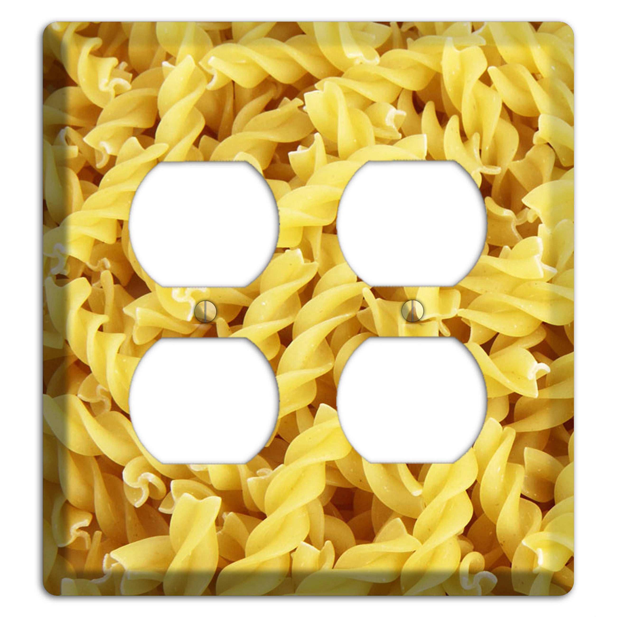 Fusilli 2 Duplex Wallplate