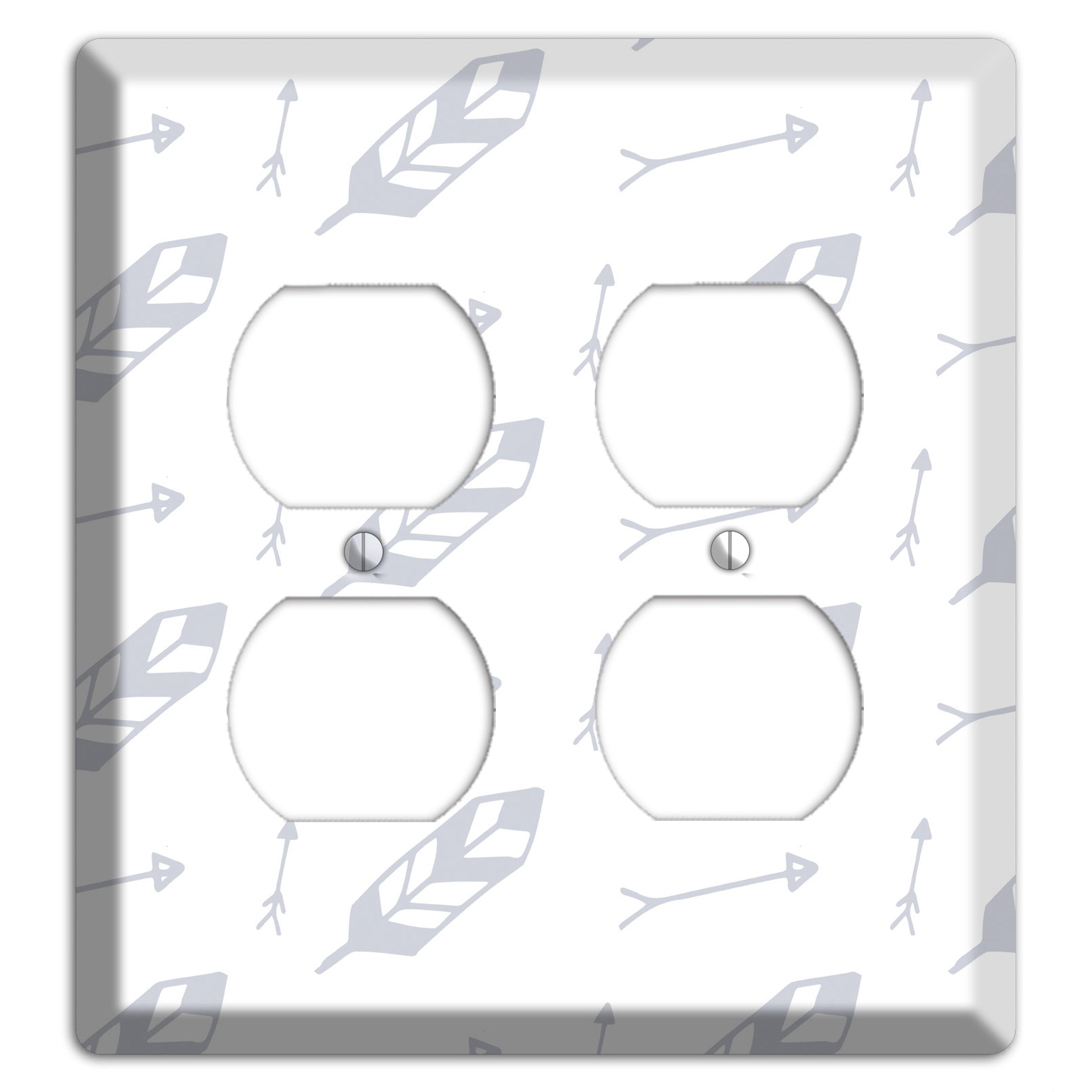 Abstract 22 2 Duplex Wallplate