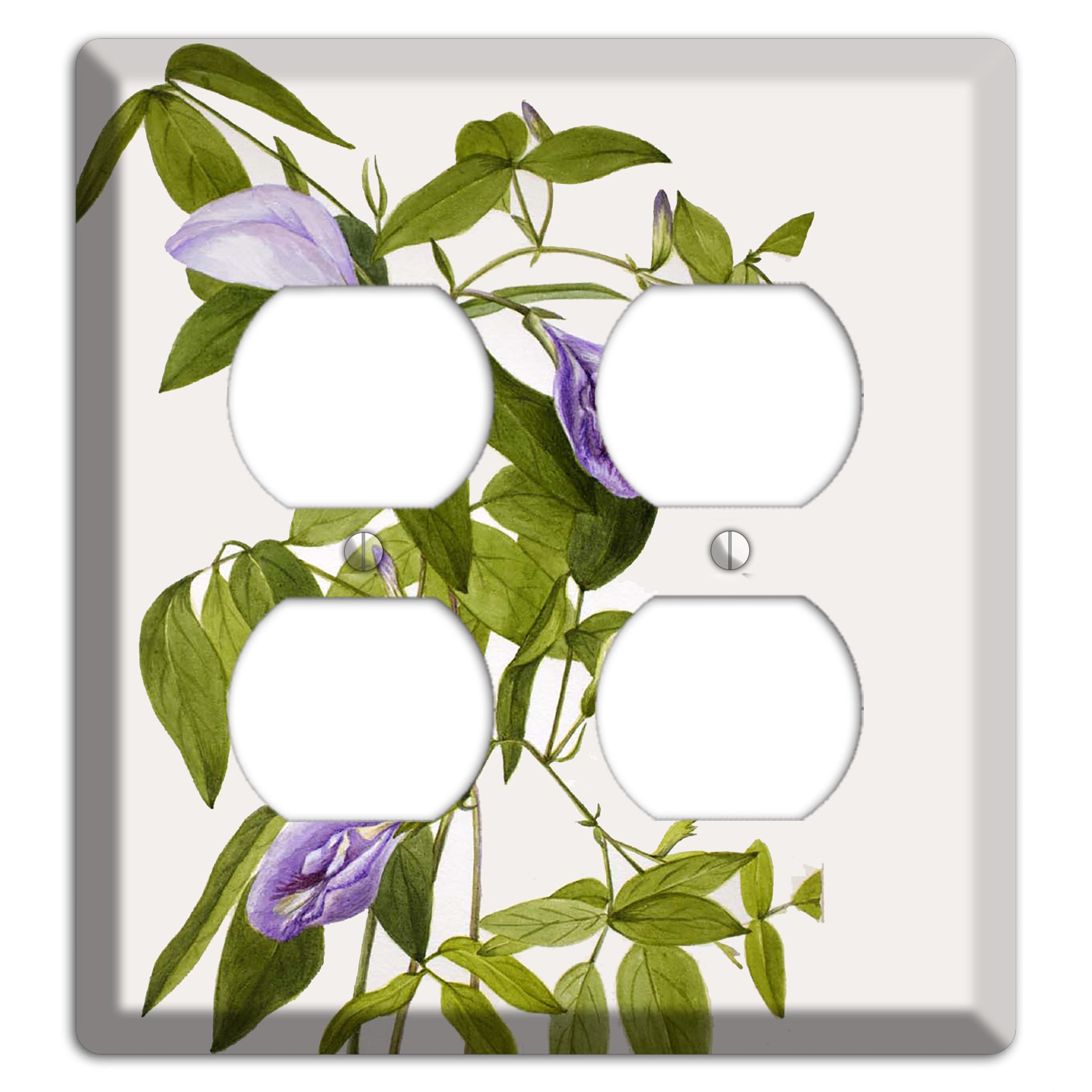 Clitoria Mariana 2 Duplex Wallplate