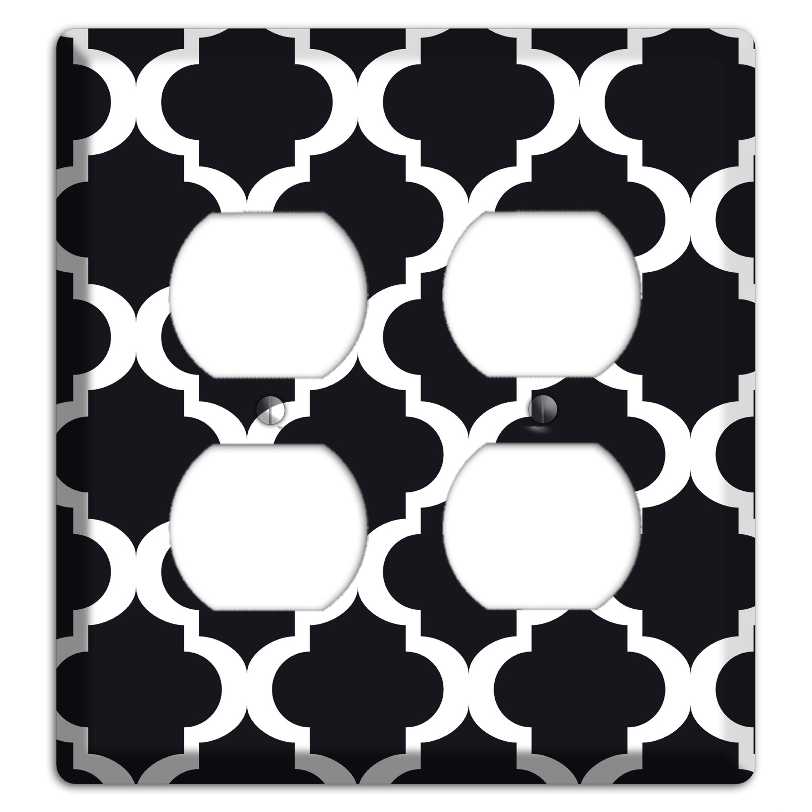 Moroccan 3 2 Duplex Wallplate