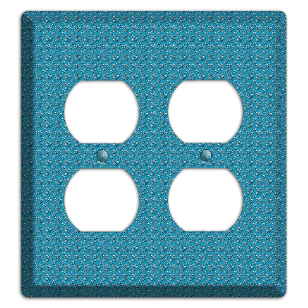 Blue Bubbles 2 Duplex Wallplate