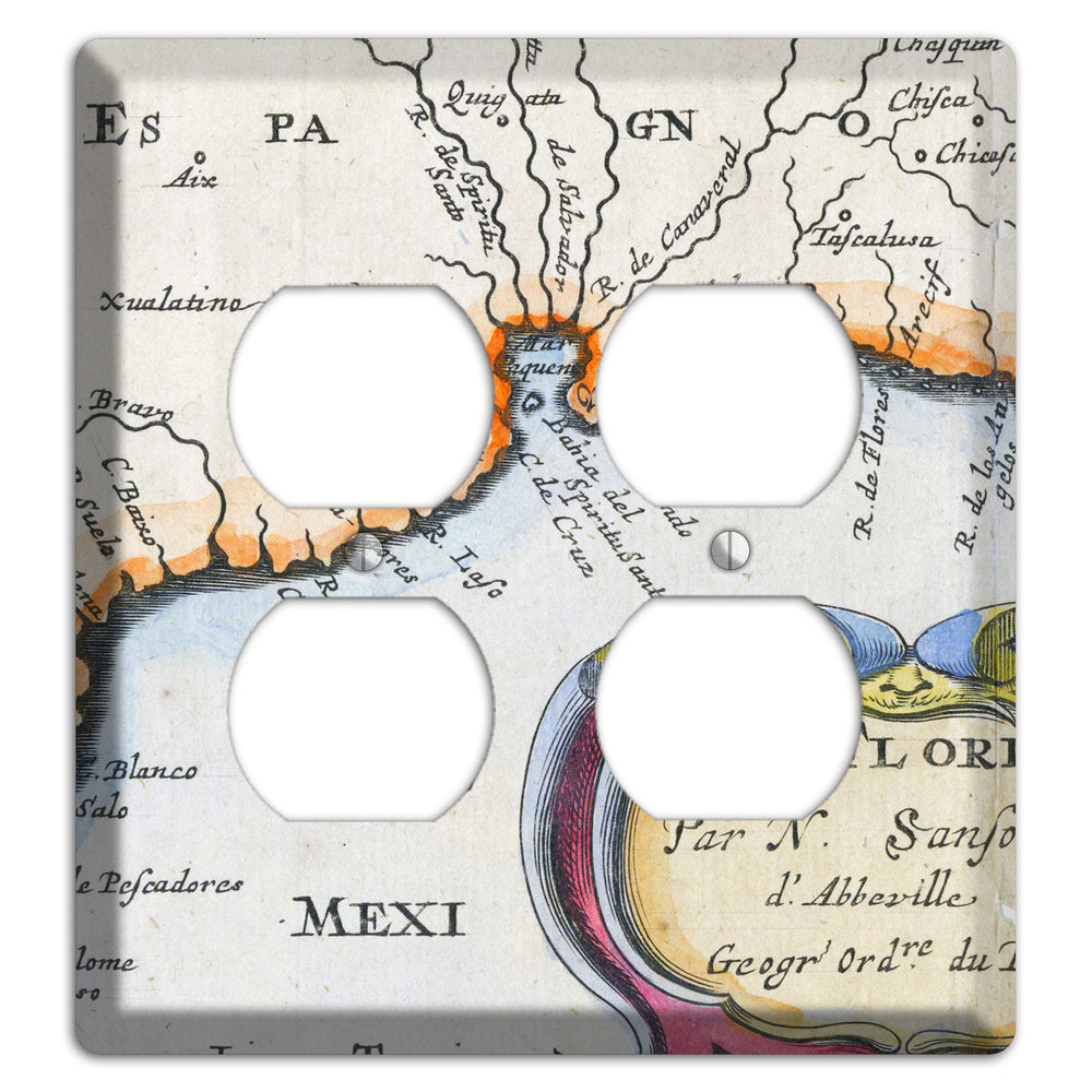 Gulf of Mexico 2 Duplex Wallplate