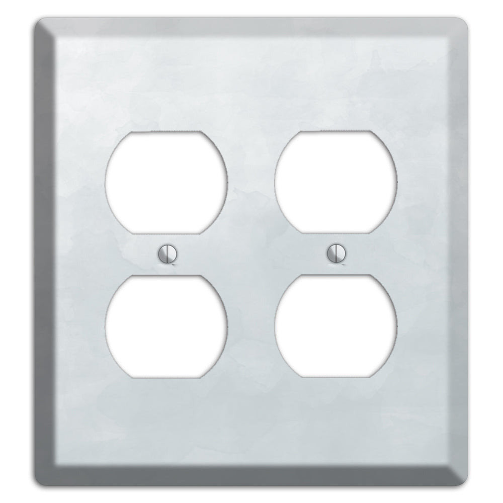Gray Ombre 2 Duplex Wallplate