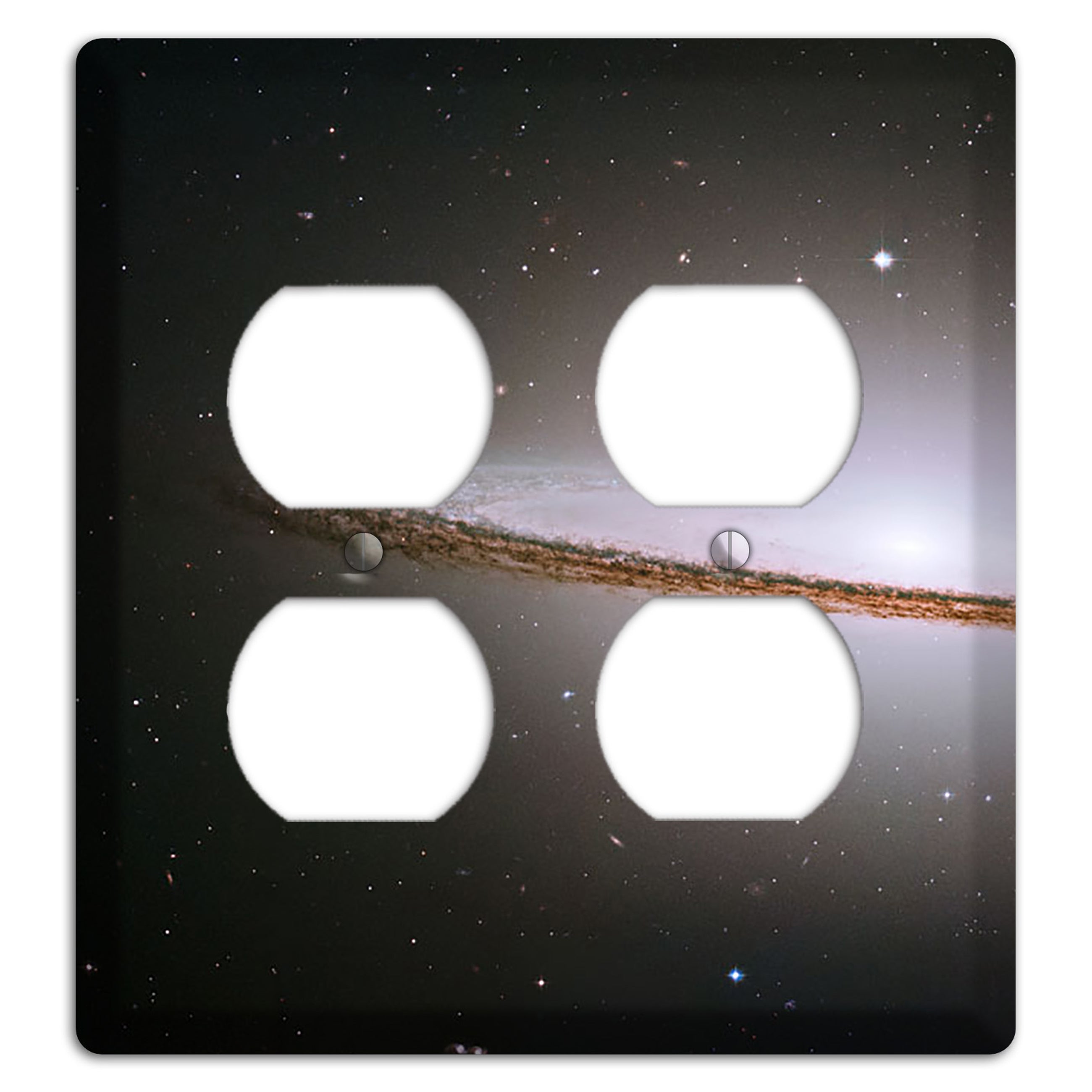 Sombrero Galaxy 2 Duplex Wallplate