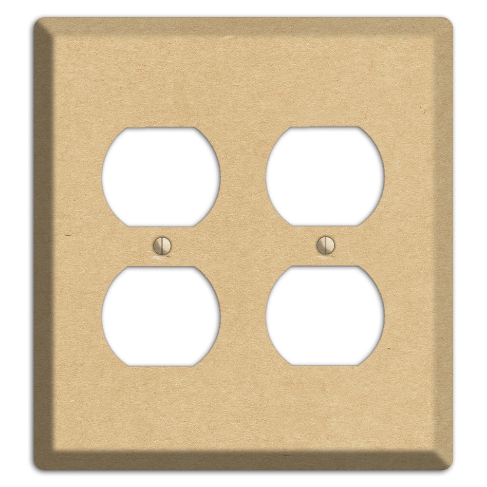 Calico Kraft 2 Duplex Wallplate