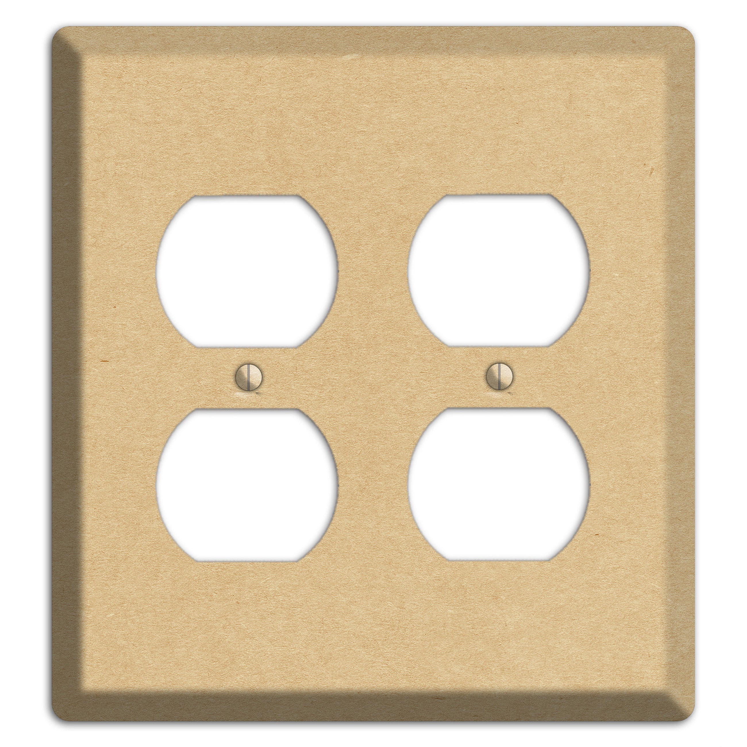 Calico Kraft 2 Duplex Wallplate