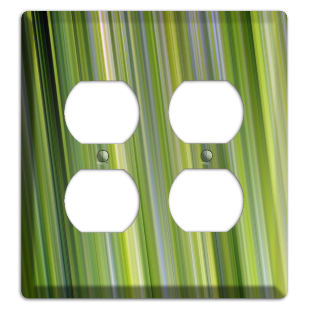 Green Ray of Light 2 Duplex Wallplate