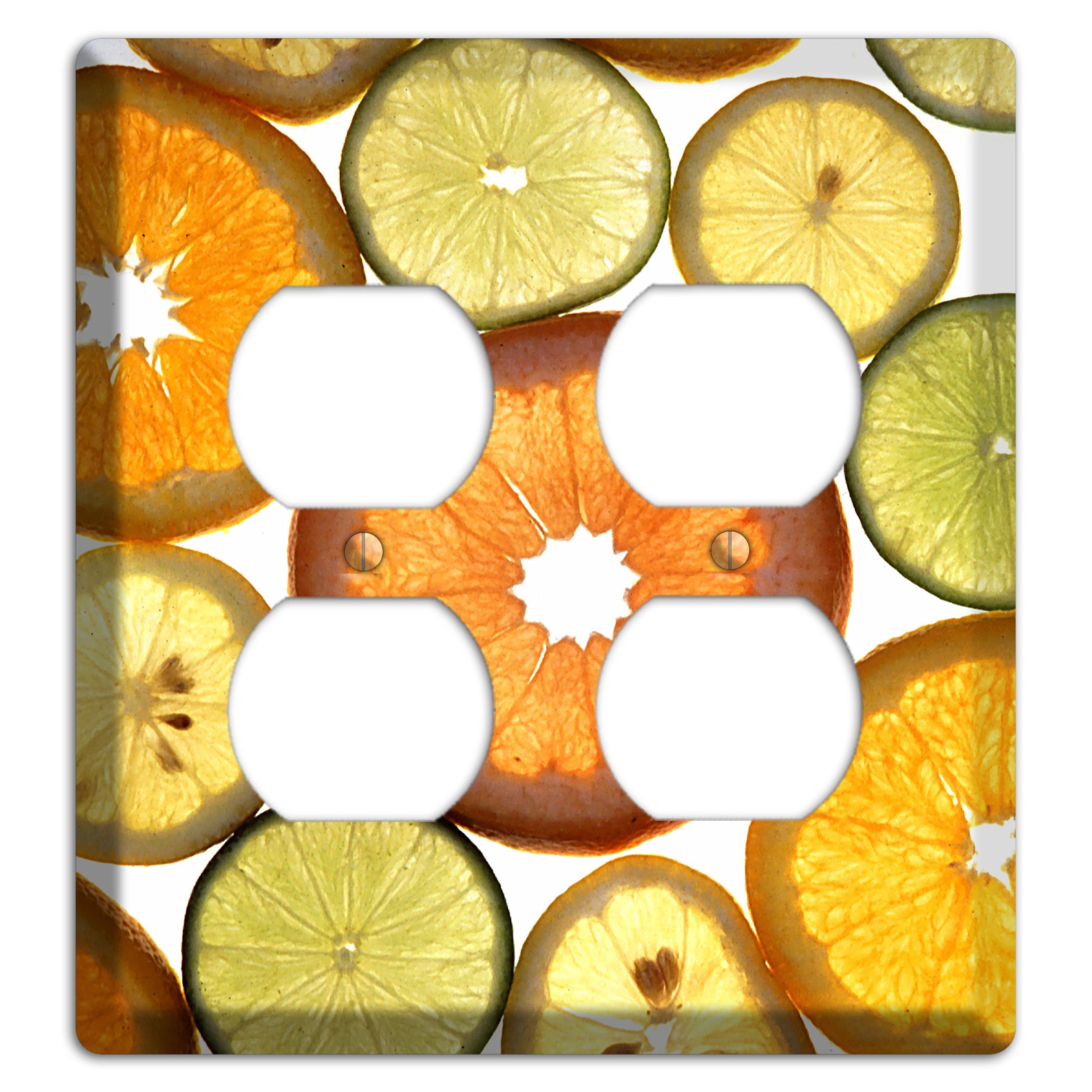 Fruit 2 Duplex Wallplate
