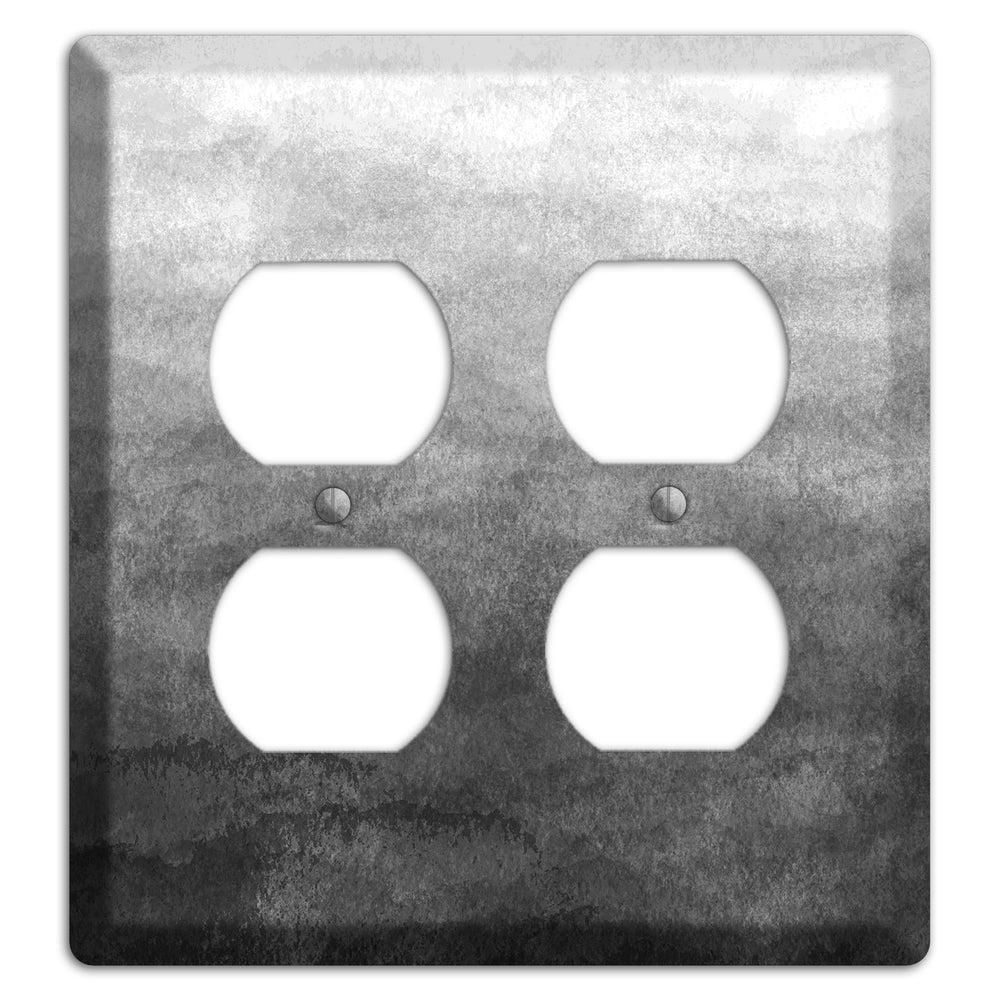 Black Ombre 2 Duplex Wallplate