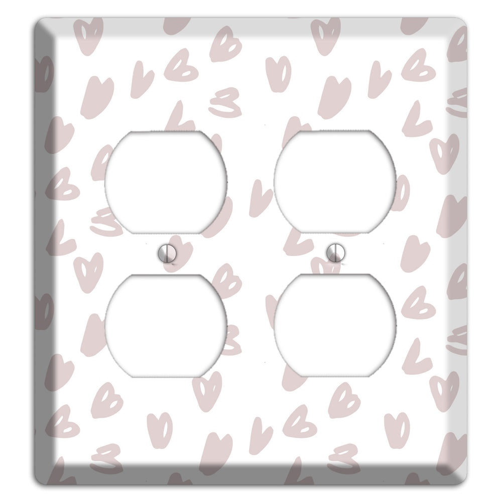 Abstract 21 2 Duplex Wallplate