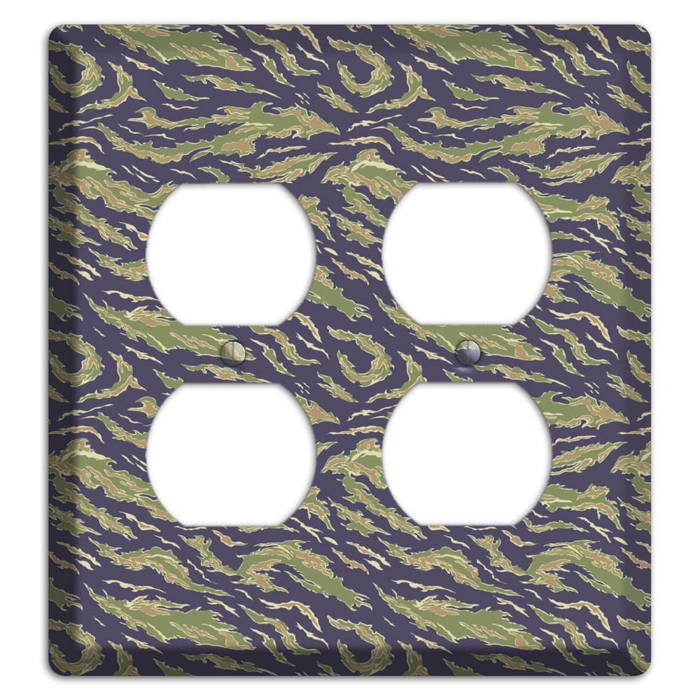 Vietnam Tiger 1 Camo 2 Duplex Wallplate
