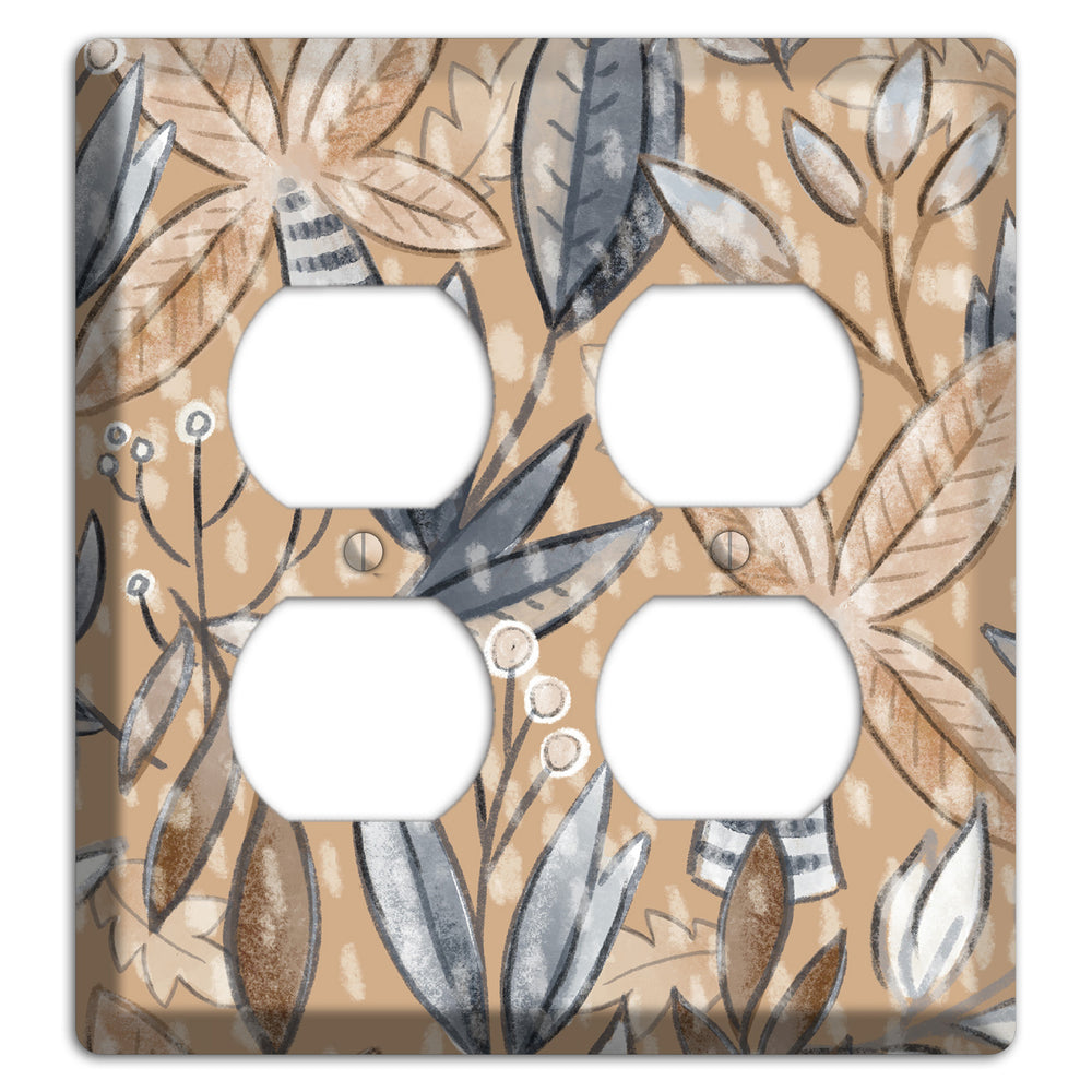 Autumn Leaves 2 Duplex Wallplate