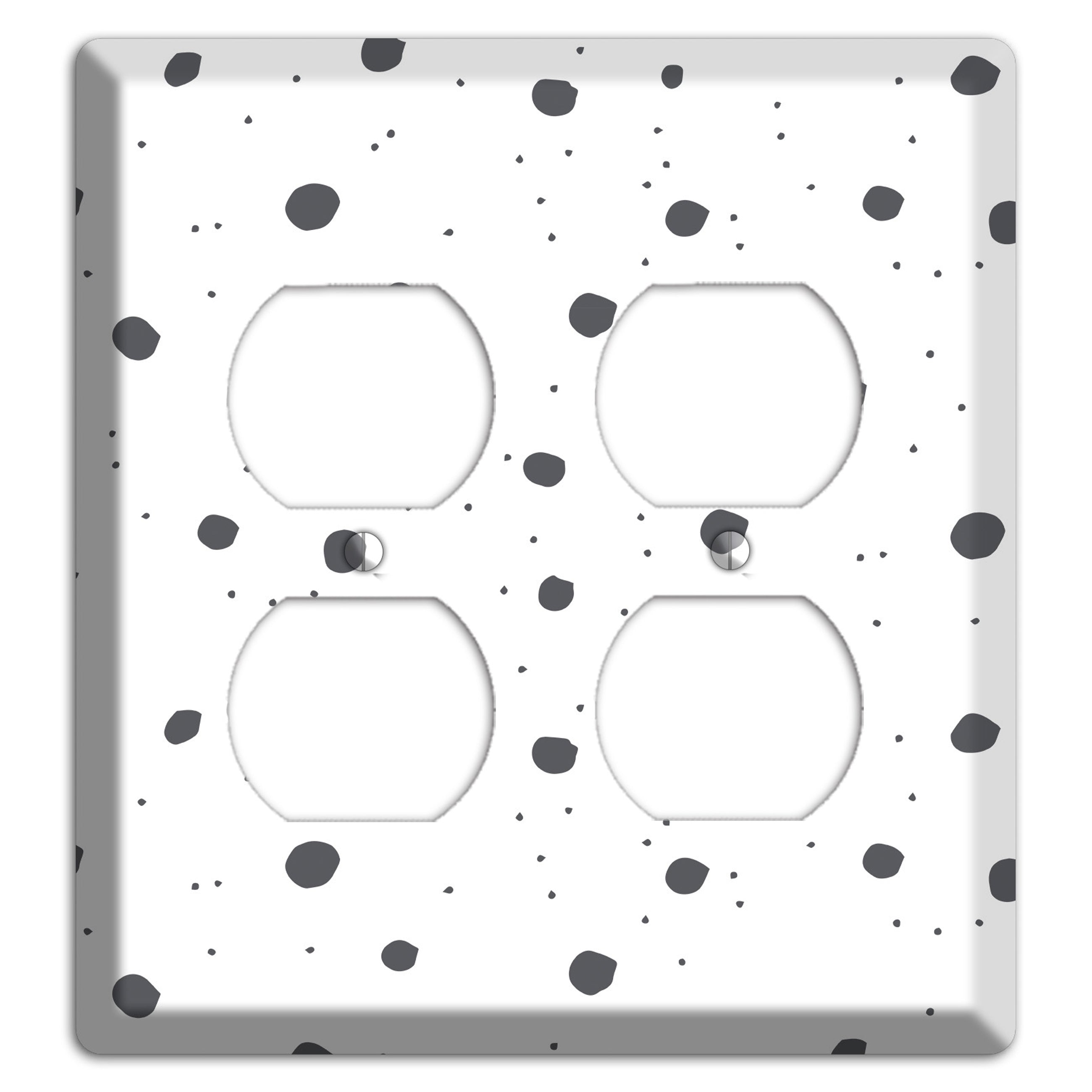 Abstract 28 2 Duplex Wallplate