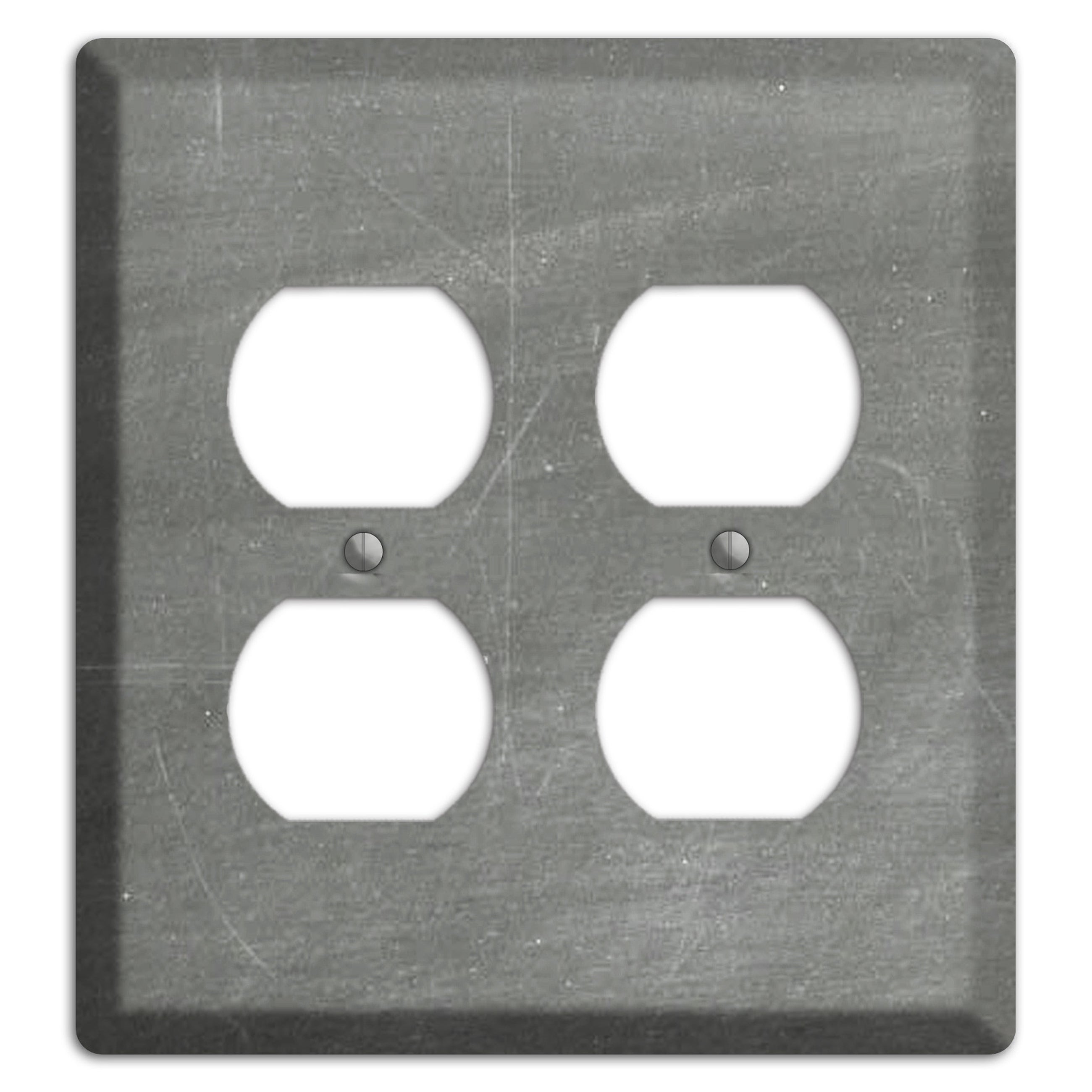 Chalk Green 2 Duplex Wallplate