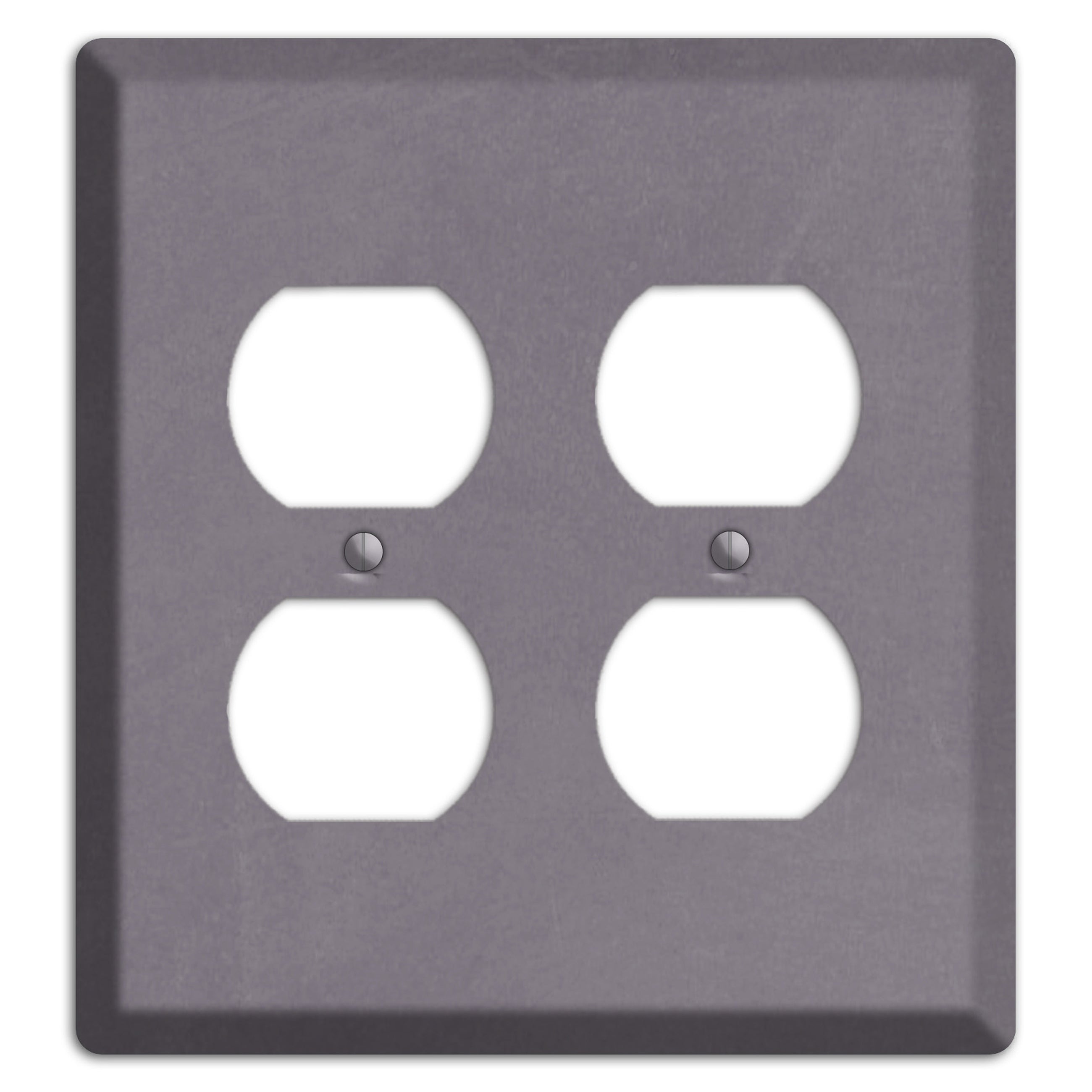 Chalk Purple 2 Duplex Wallplate