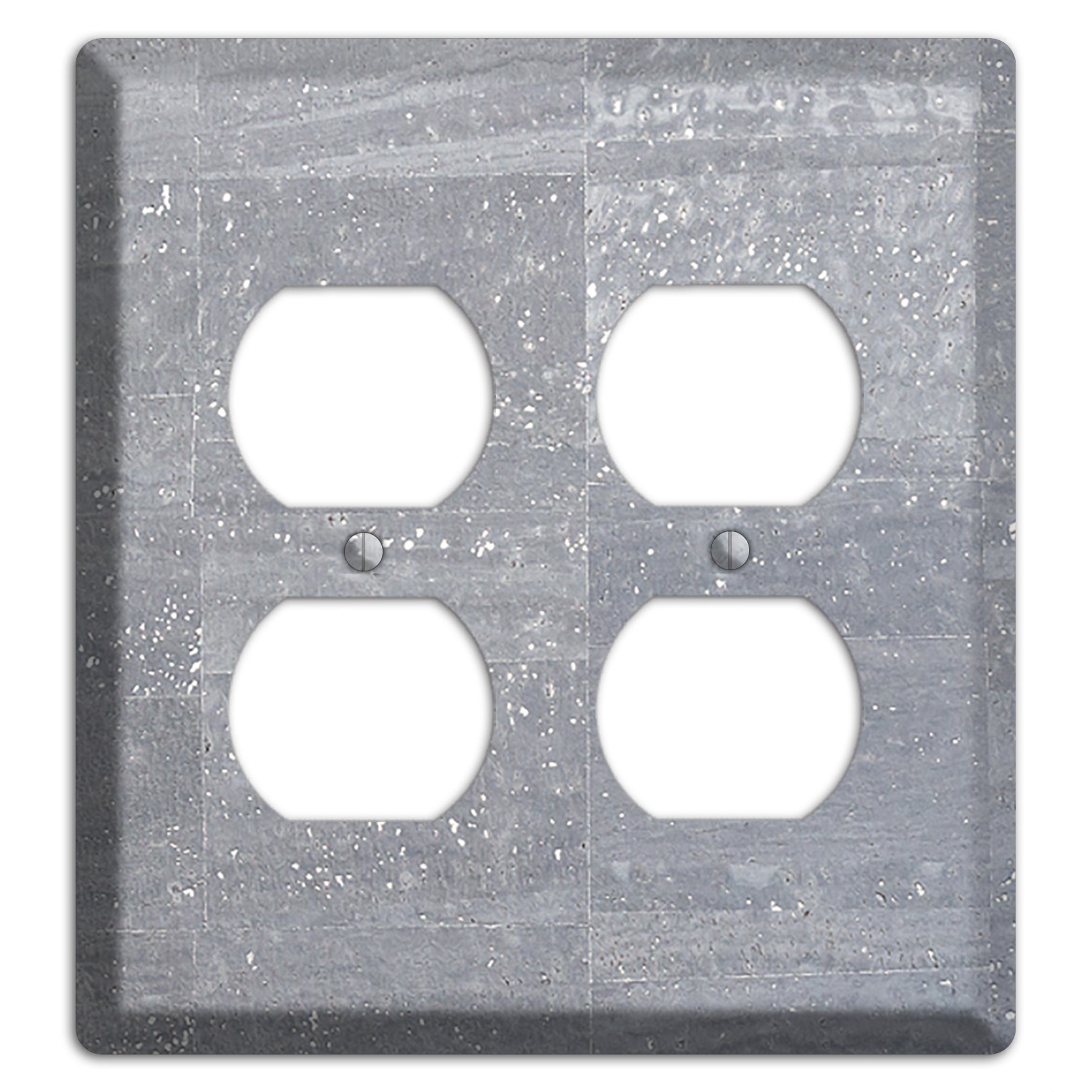 Platinum Cork 2 Duplex Wallplate