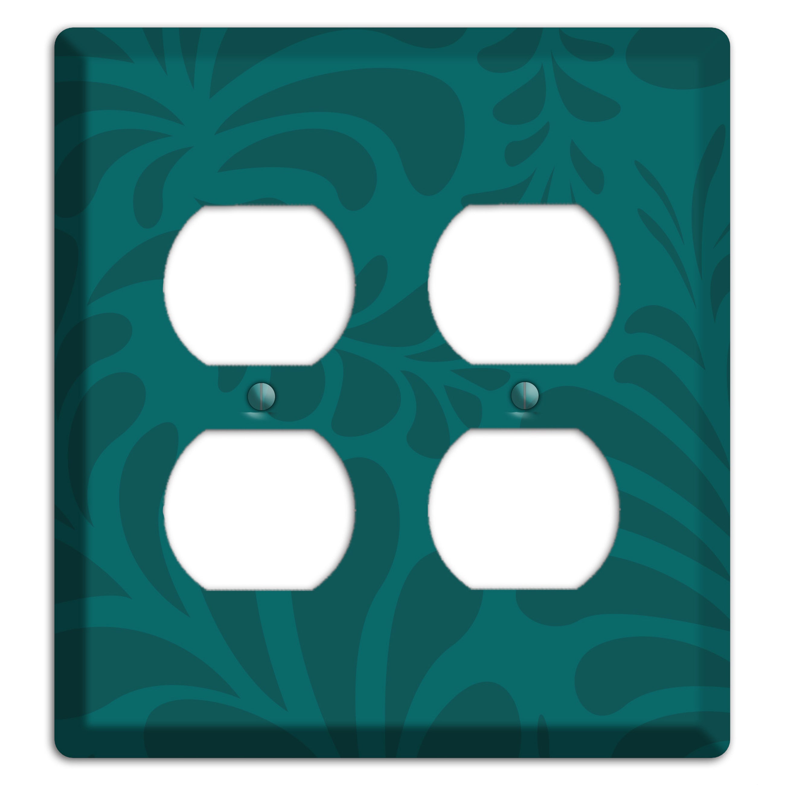 Jade Herati 2 Duplex Wallplate