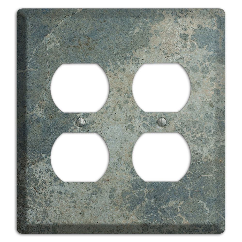 Old Concrete 9 2 Duplex Wallplate